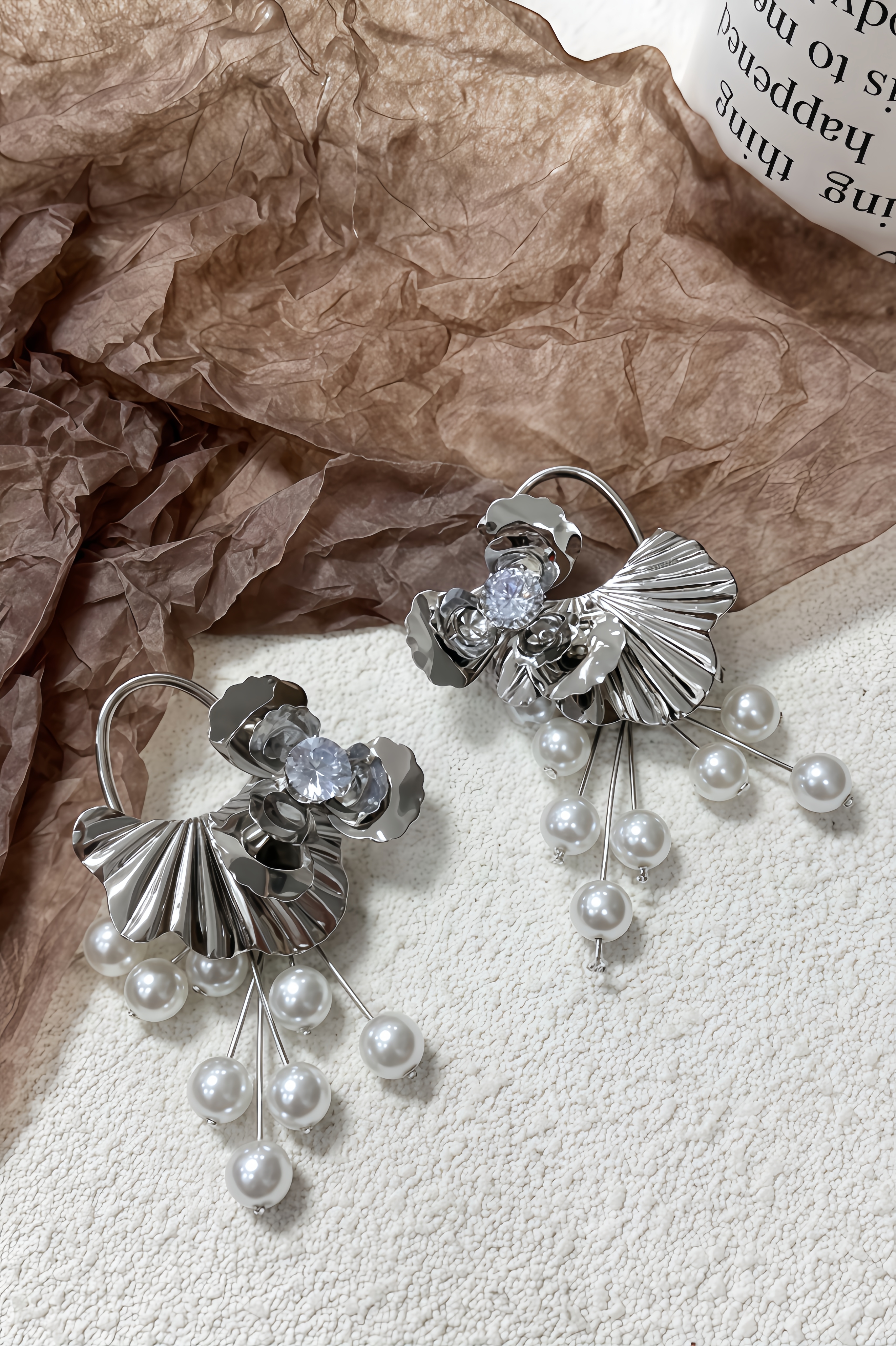 Helena Geometry Square Diamond Earrings