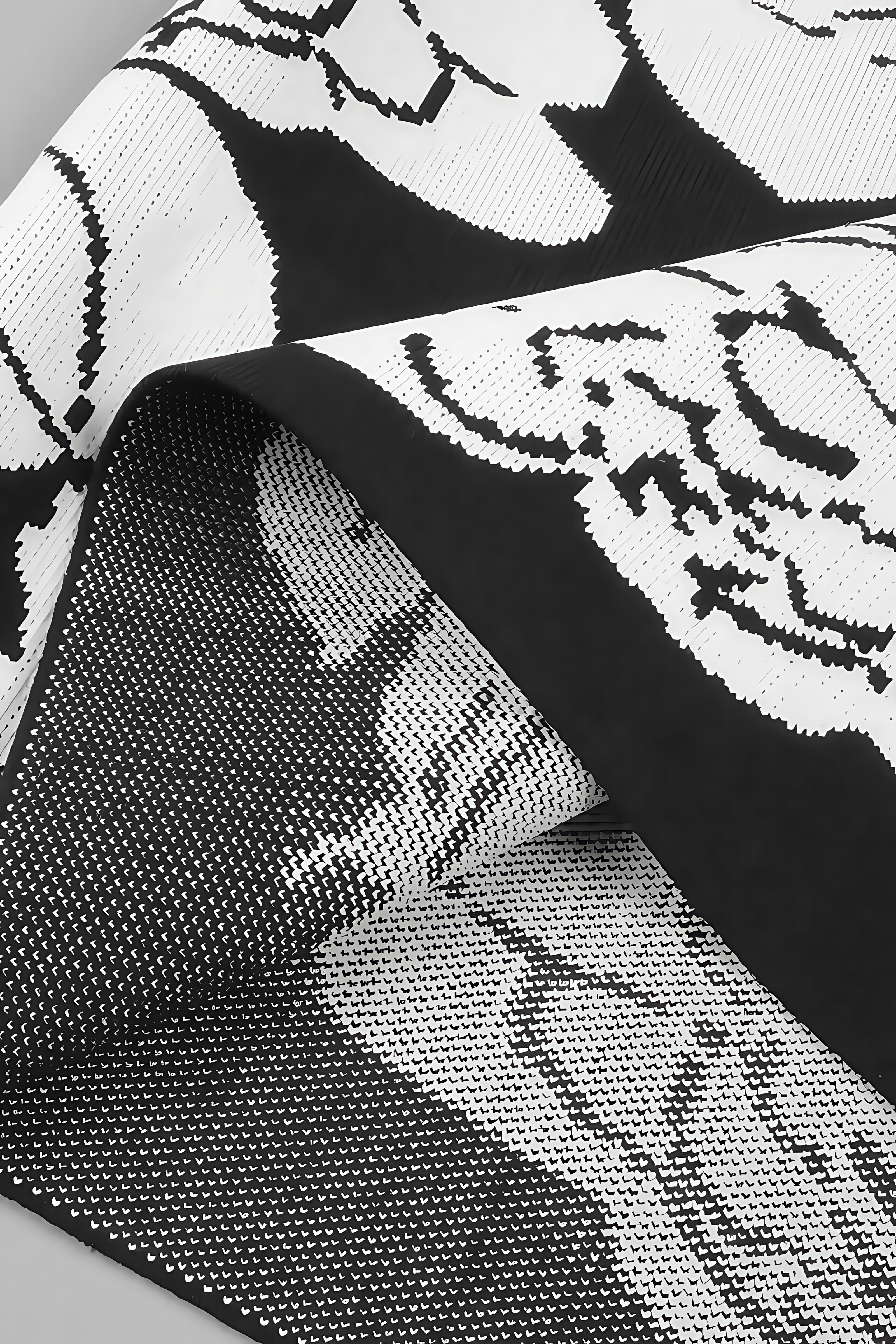 Elian Black and White Floral Midi Dress Set