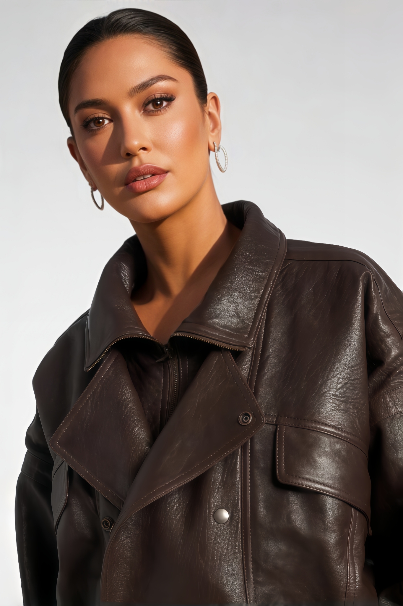 Imre Leather Domber Jacket