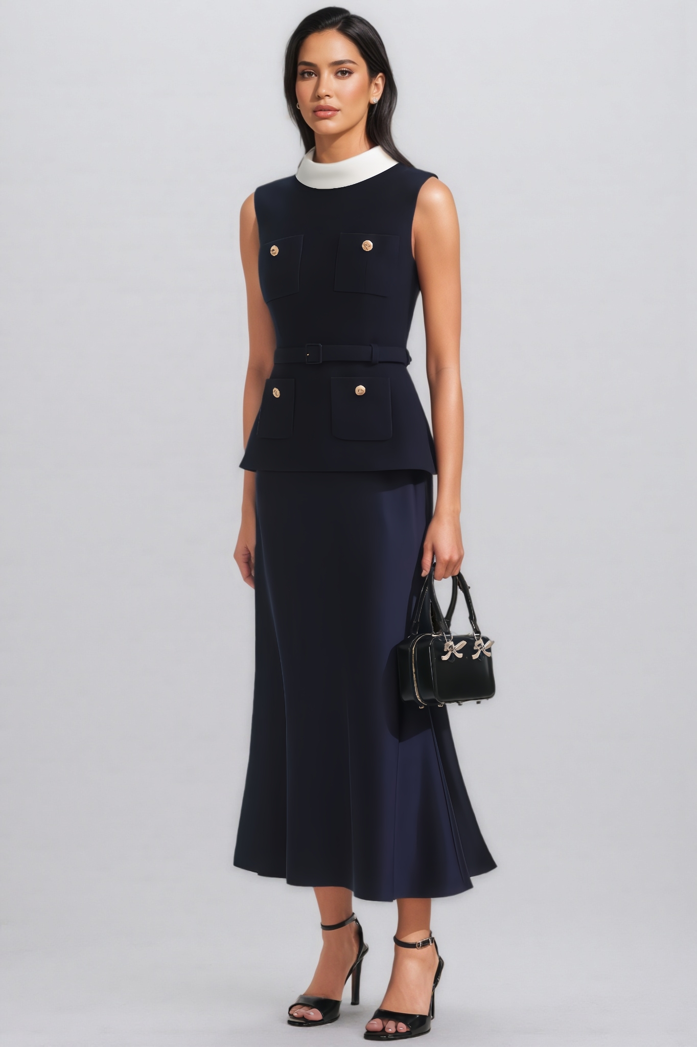 Sorrel Sleeveless Midi Dress