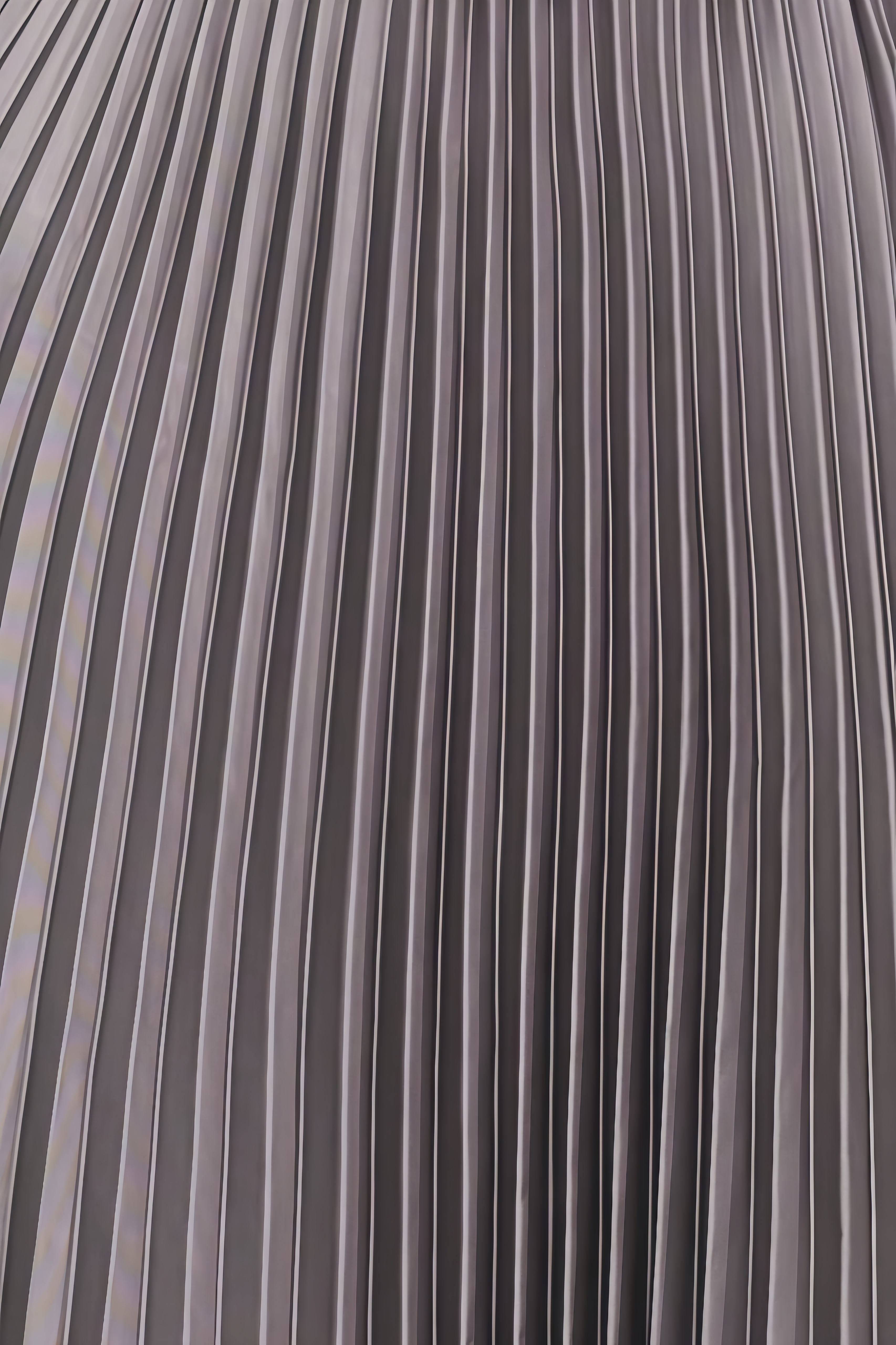 Una Grey Satin Pleated Maxi Dress