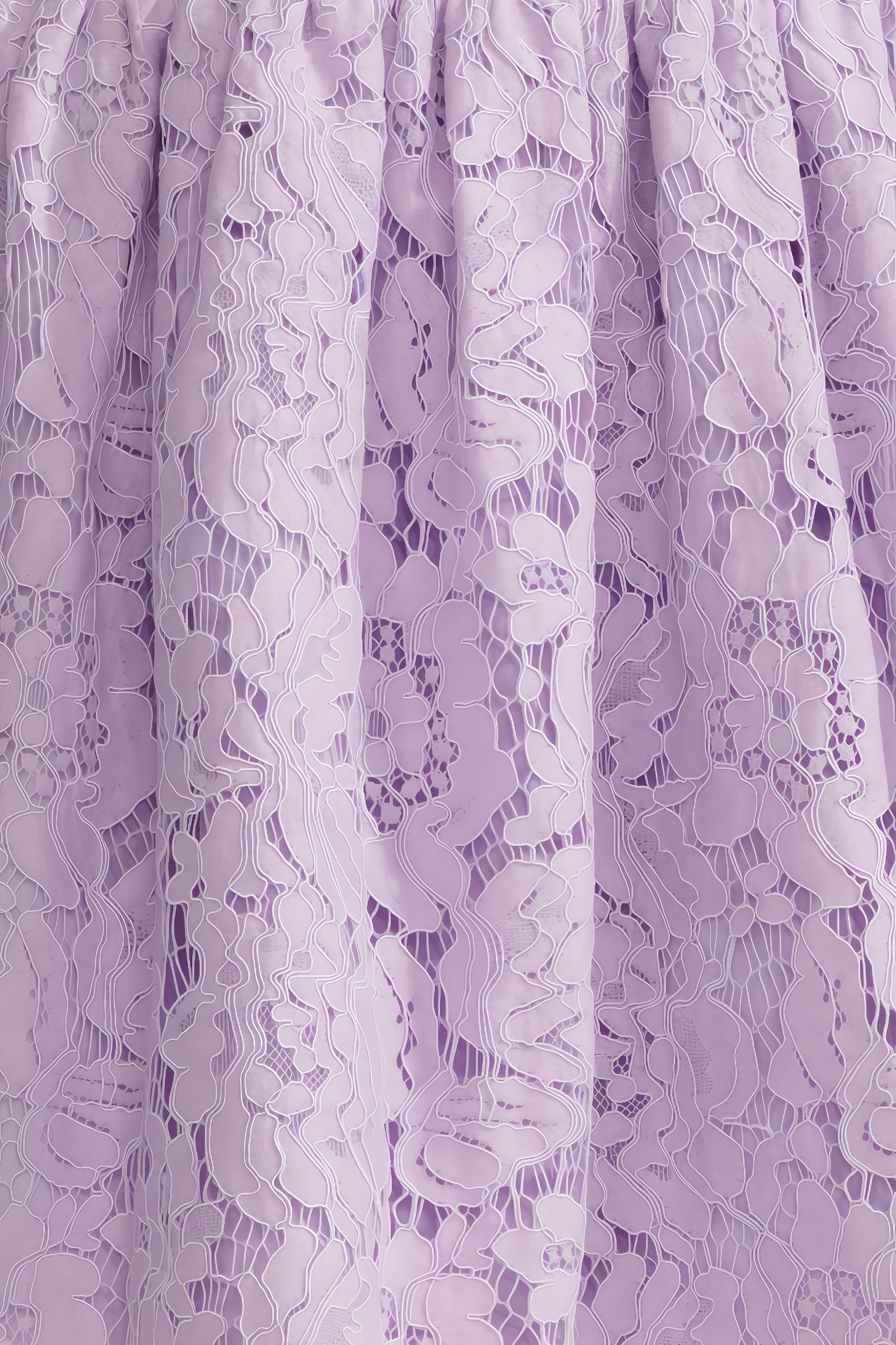Linned Lace Sleeveless Mini Dress