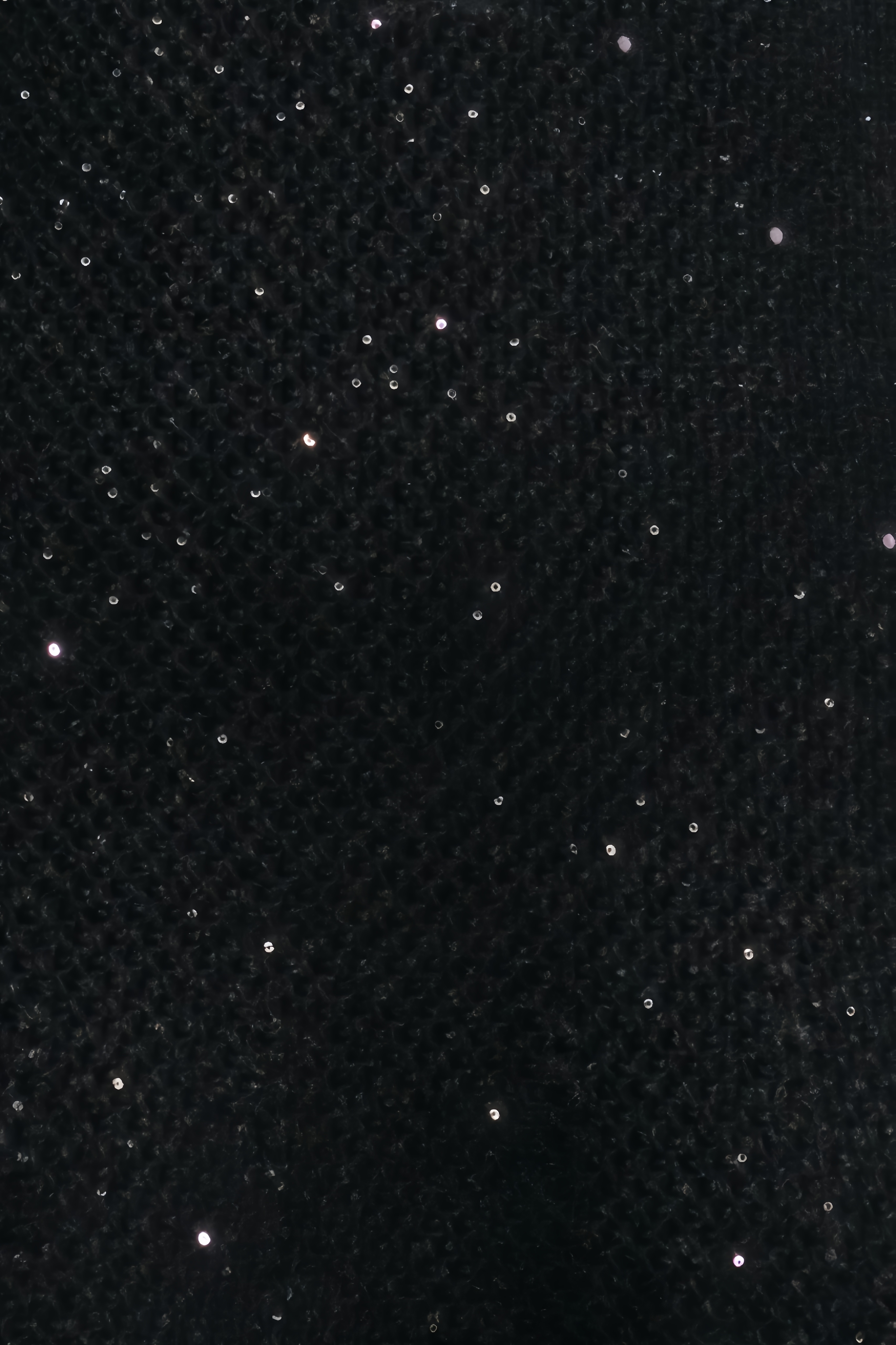 Austyn Black Sequin Knit Mini Dress