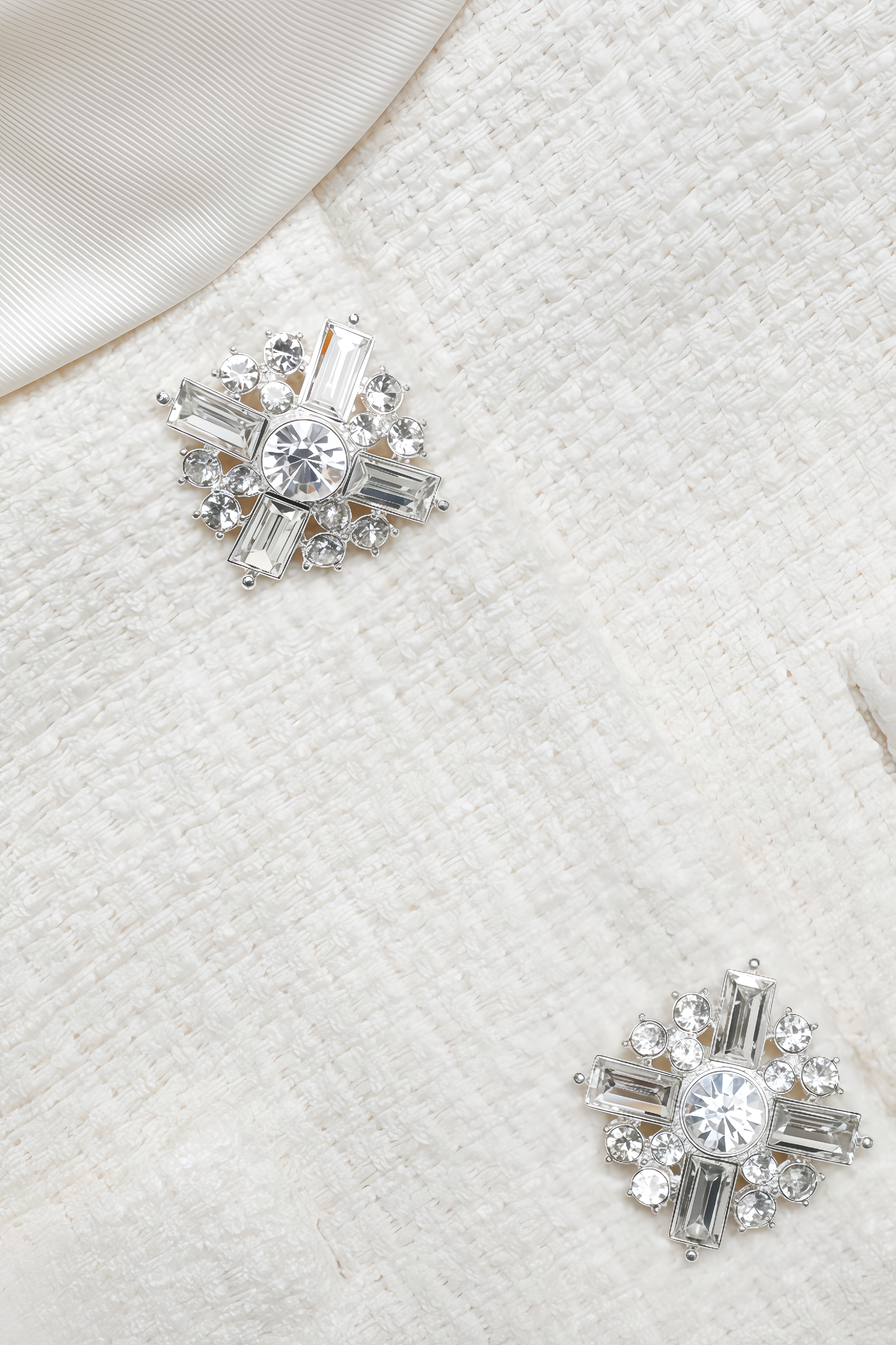 Clara Boucle Collared Midi Dress