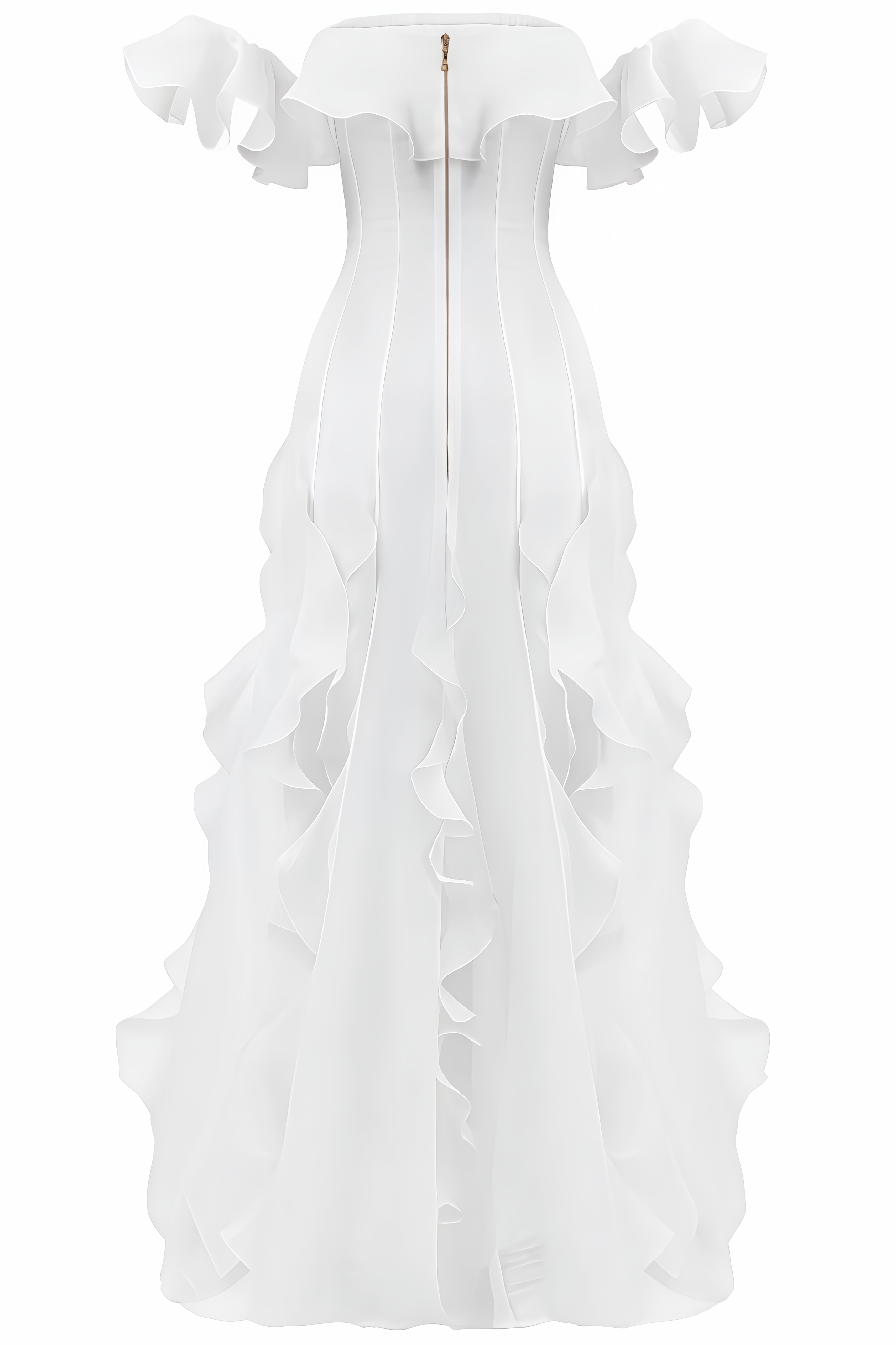 Kylat Strapless Ruffled Maxi Dress