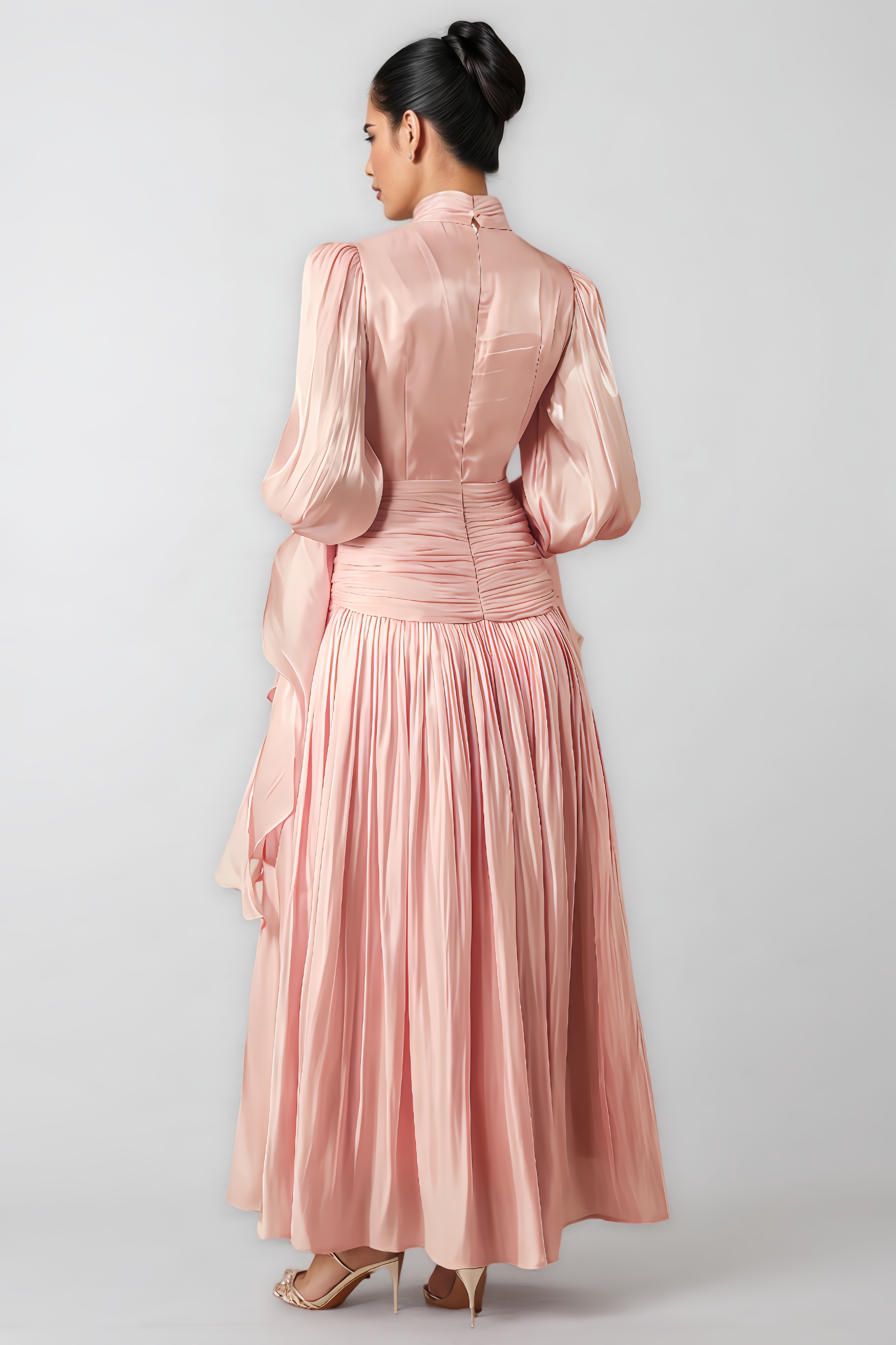 Berit Ruched Bodice Maxi Dress