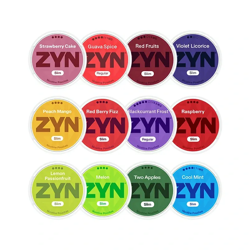 European ZYN Pouches with 10 Flavors - New 2025 Edition