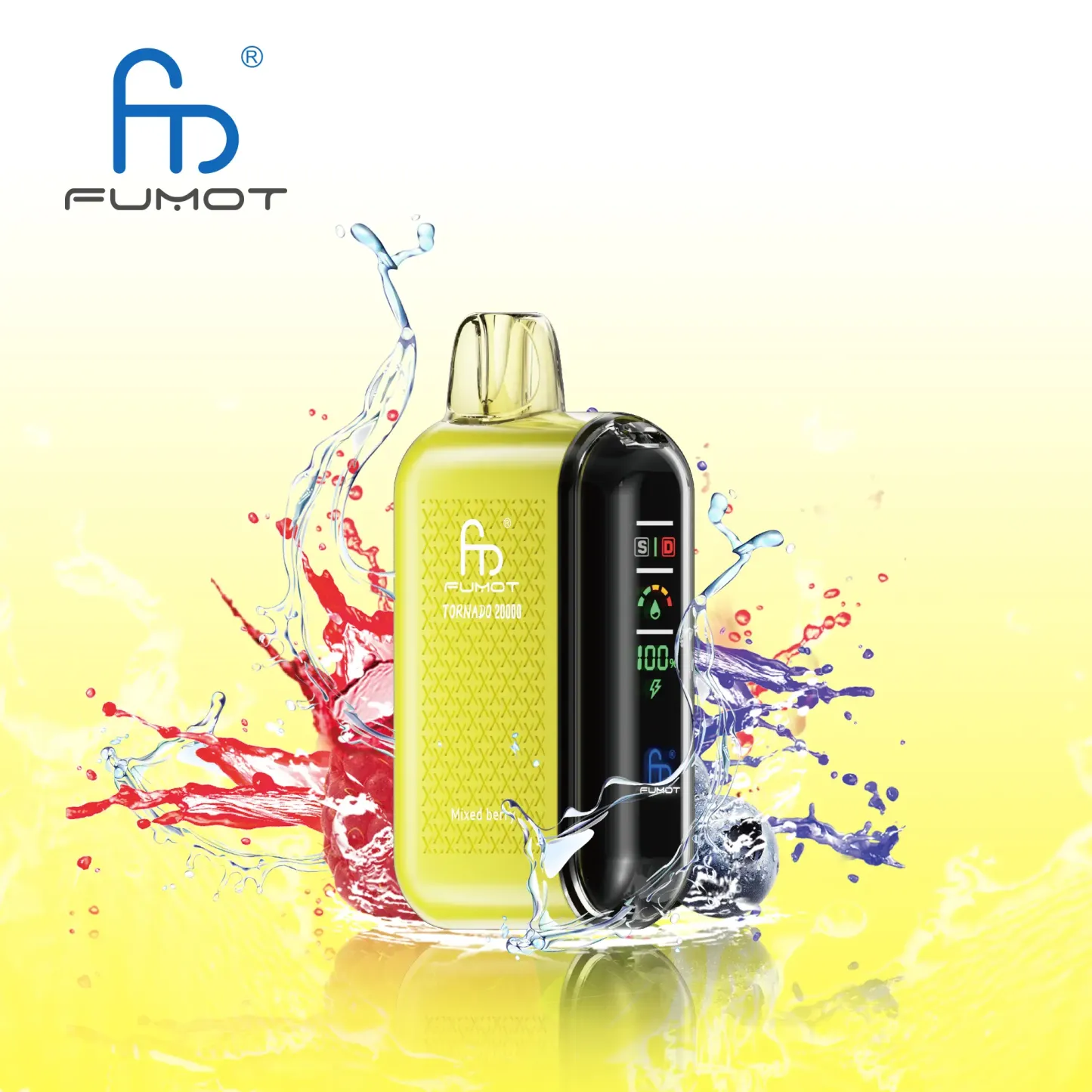 Fumot Tornado 20000 Puffs Dual Mesh Vape｜5%