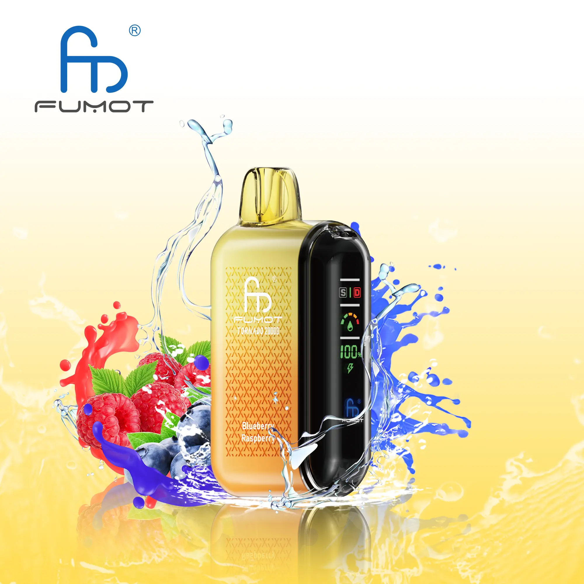 Fumot Tornado 20000 Puffs Dual Mesh Vape｜5%