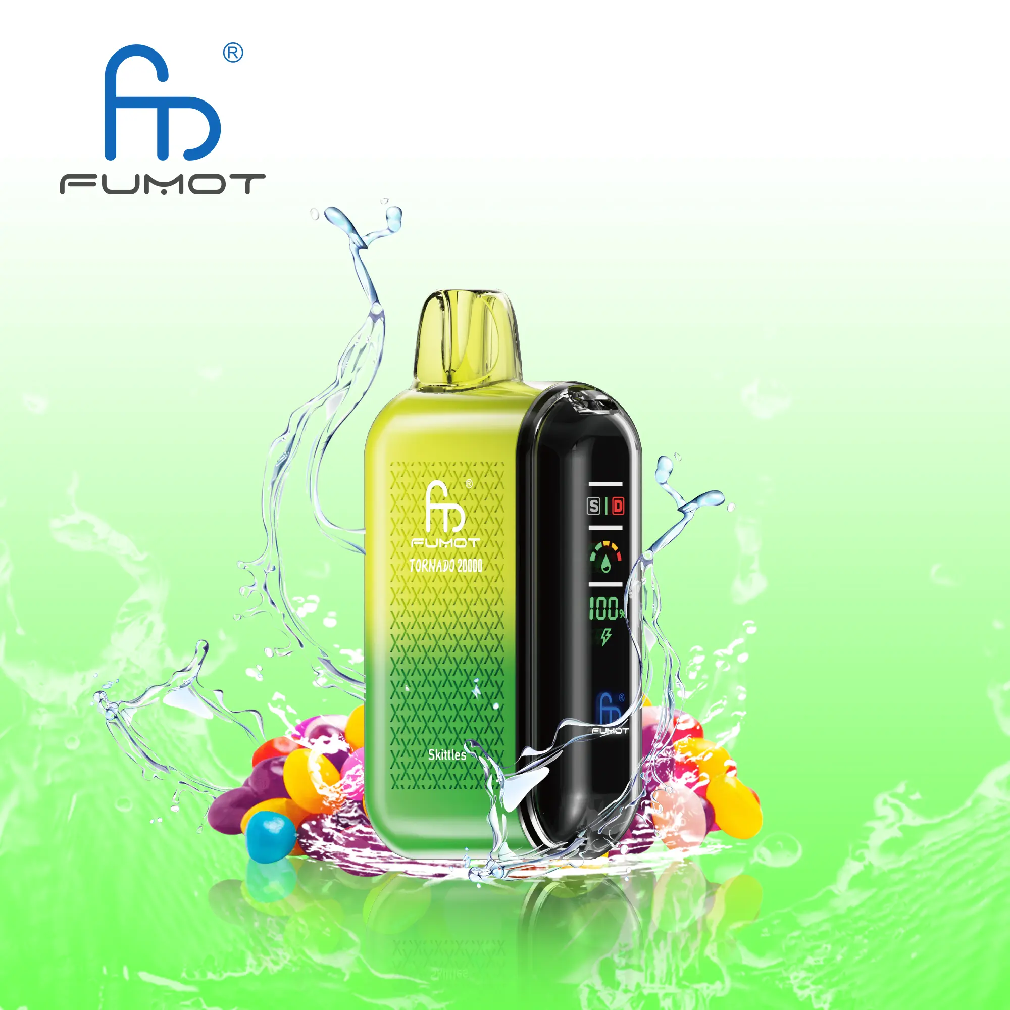 Fumot Tornado 20000 Puffs Dual Mesh Vape｜5%