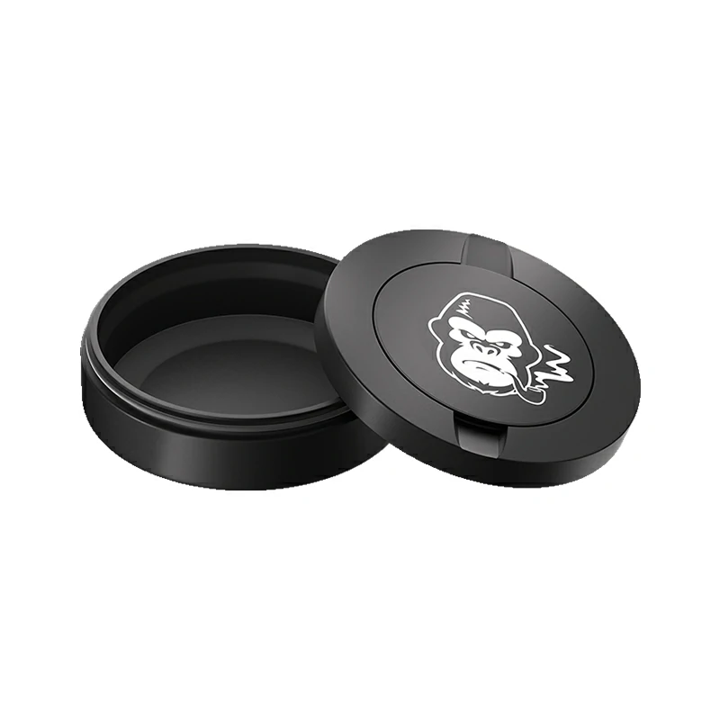 King Kong Design Black Metal Two-Tie Container Cans