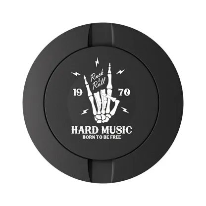 Black Metal Two-Tie Container Cans