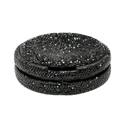 Black Portable Case Pouch Diamond Container