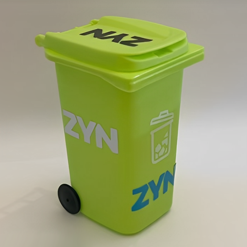 Mini Desktop Zyn Disposable Ashtray 2000+ sold Zyn Mini Trash Can