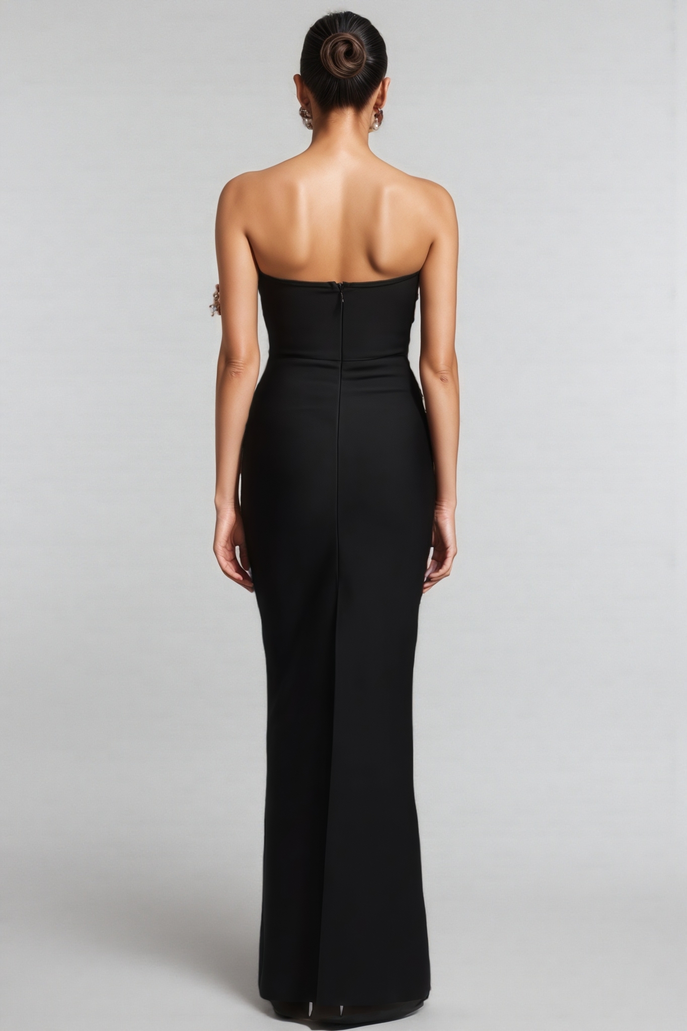 Milla Dimensional Pearl Bandage Maxi Dress