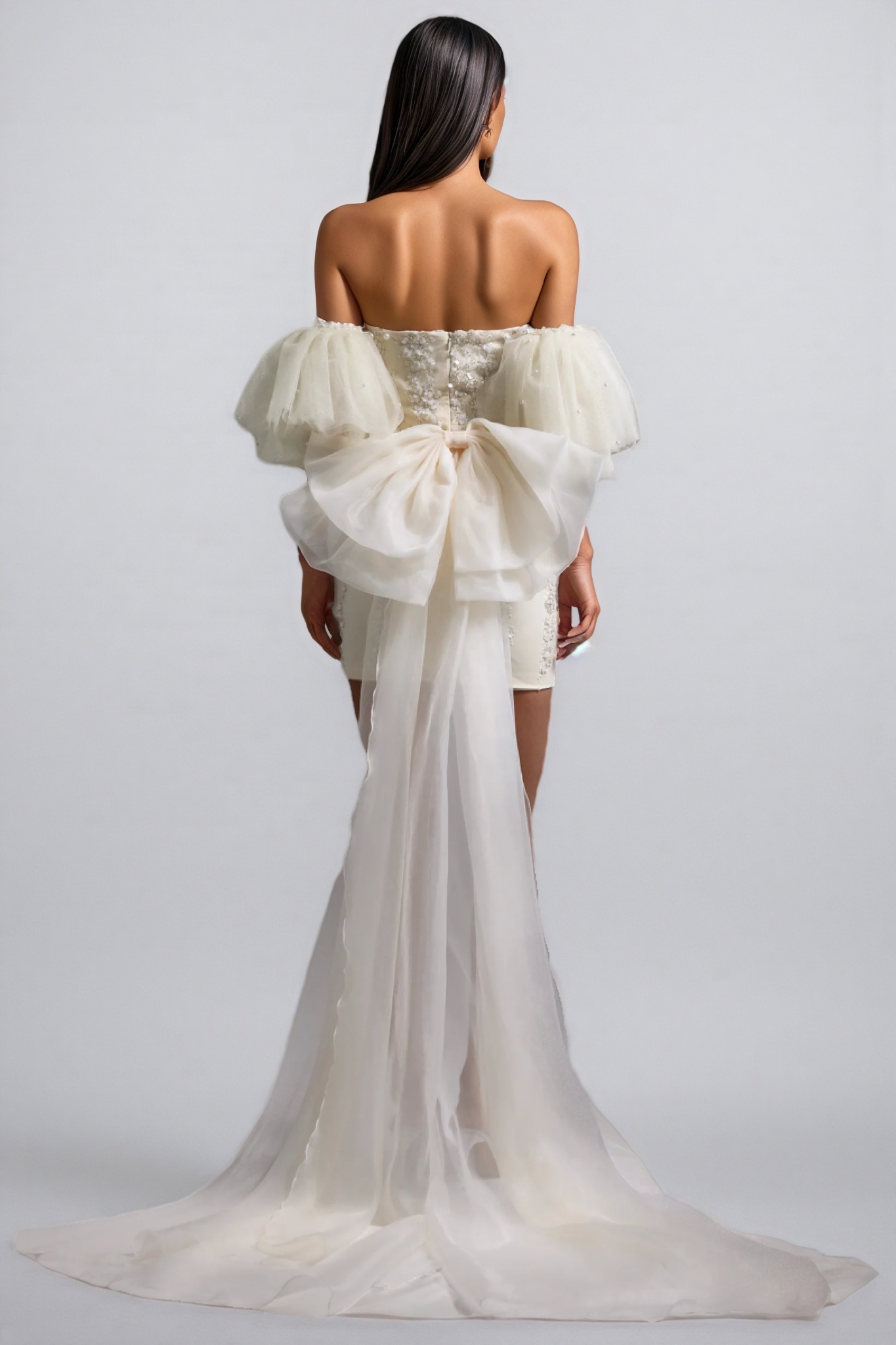 Joes Off-the-Shoulder Sequin Streaking Mini Dress