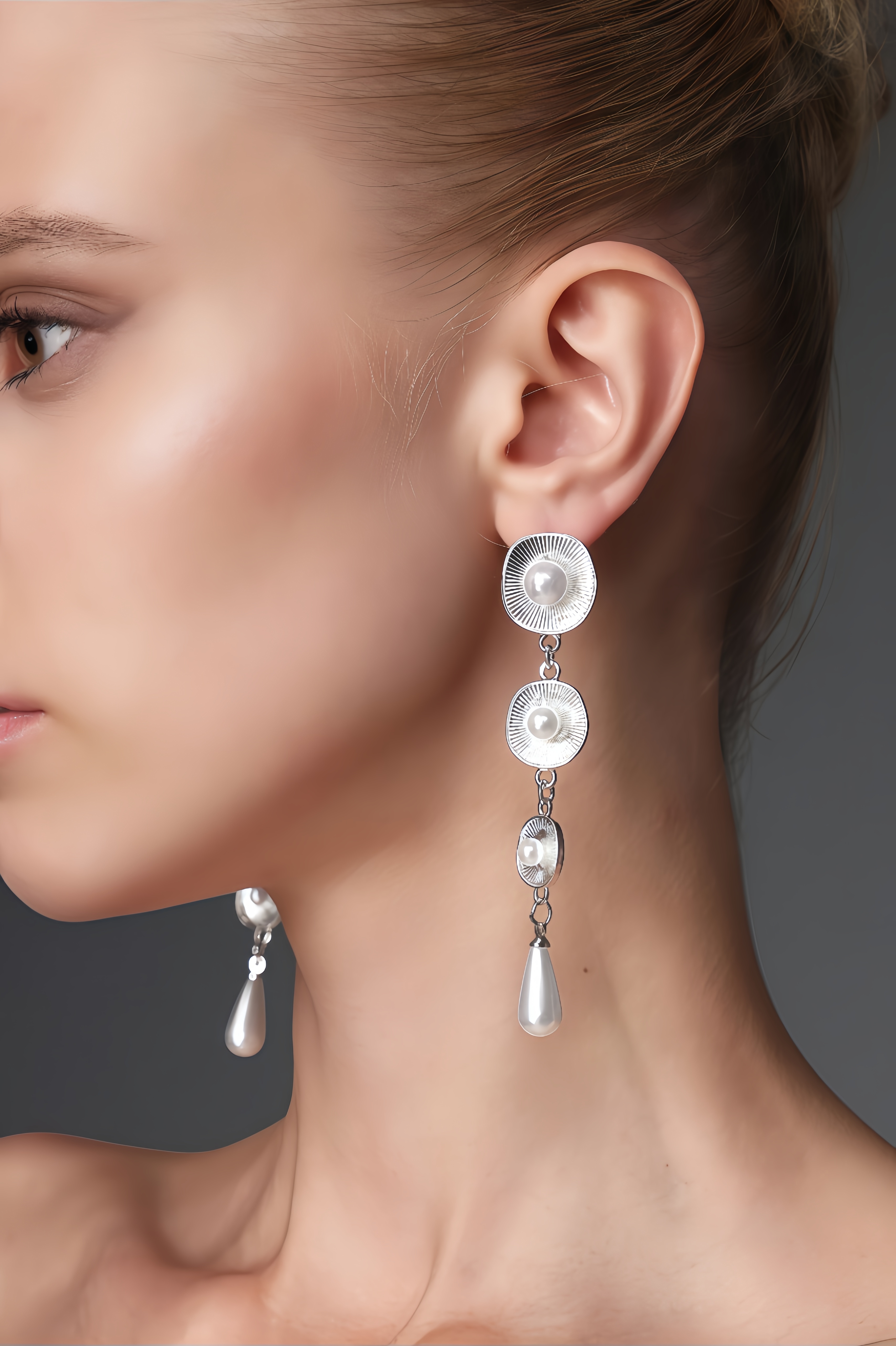 Eero Pearl Teardrop Earrings