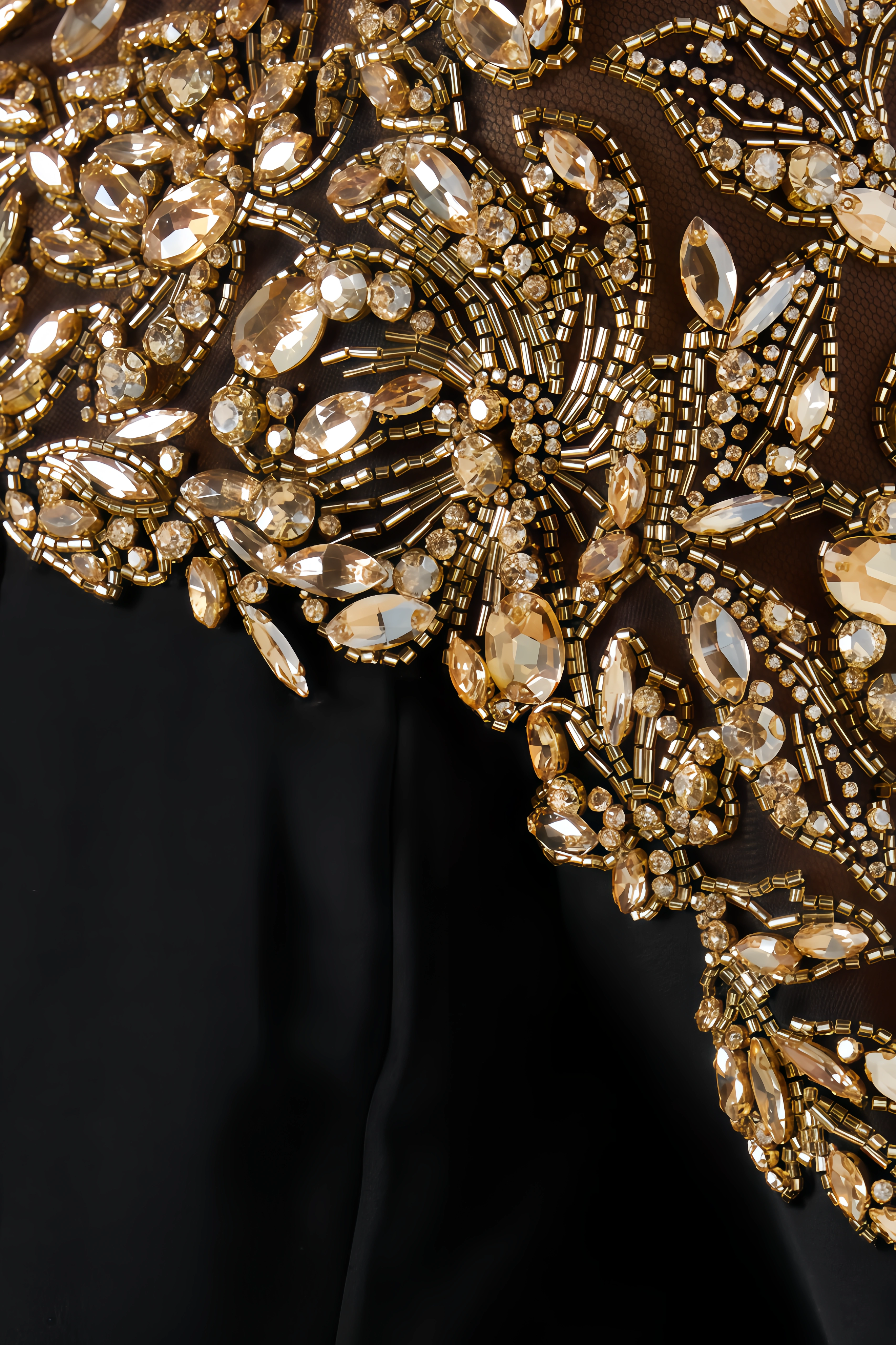 Jacinda Long-Sleeved Sequin Maxi Dress