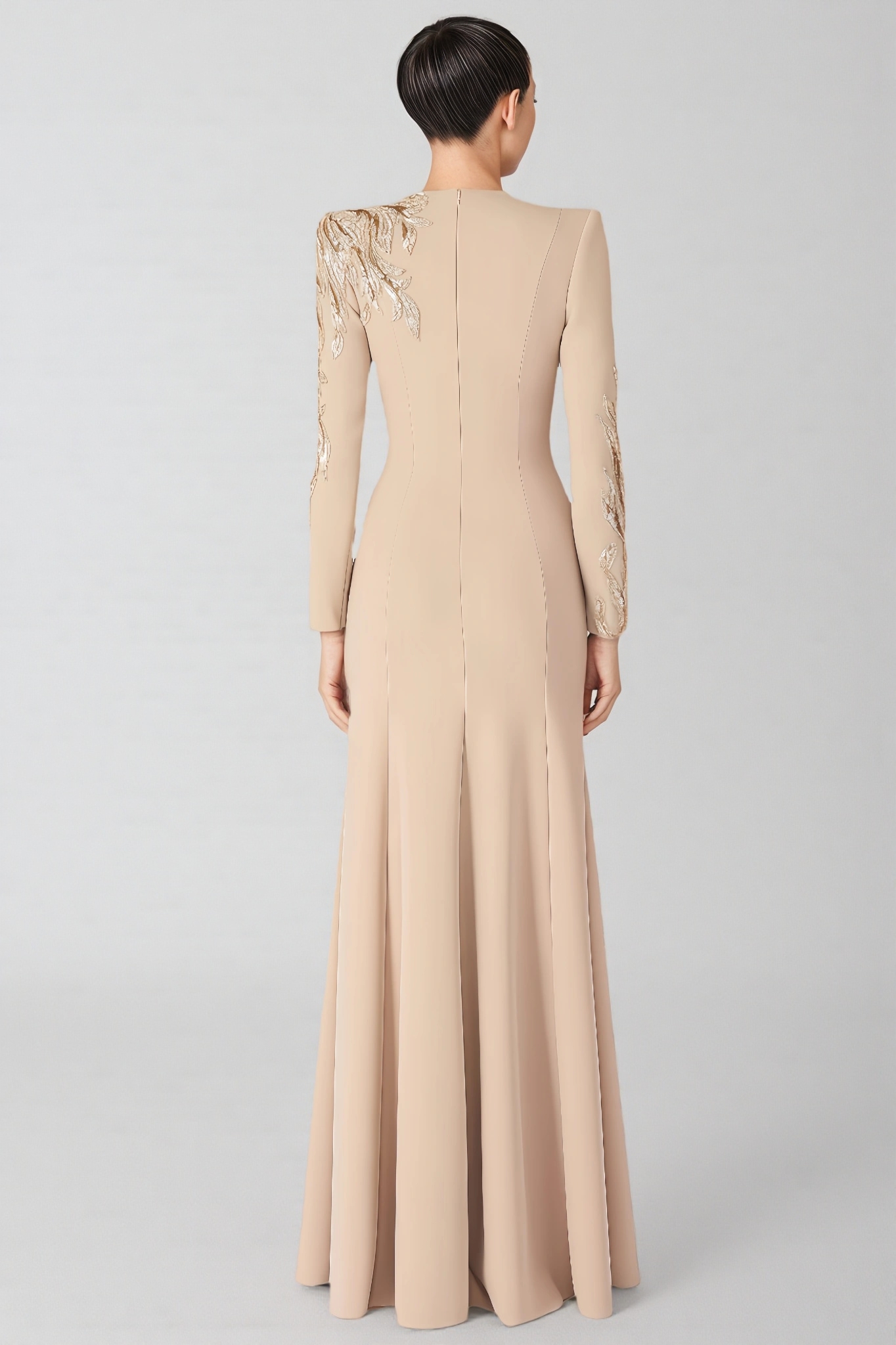 Calissa Sequin-Embellished Maxi Dress