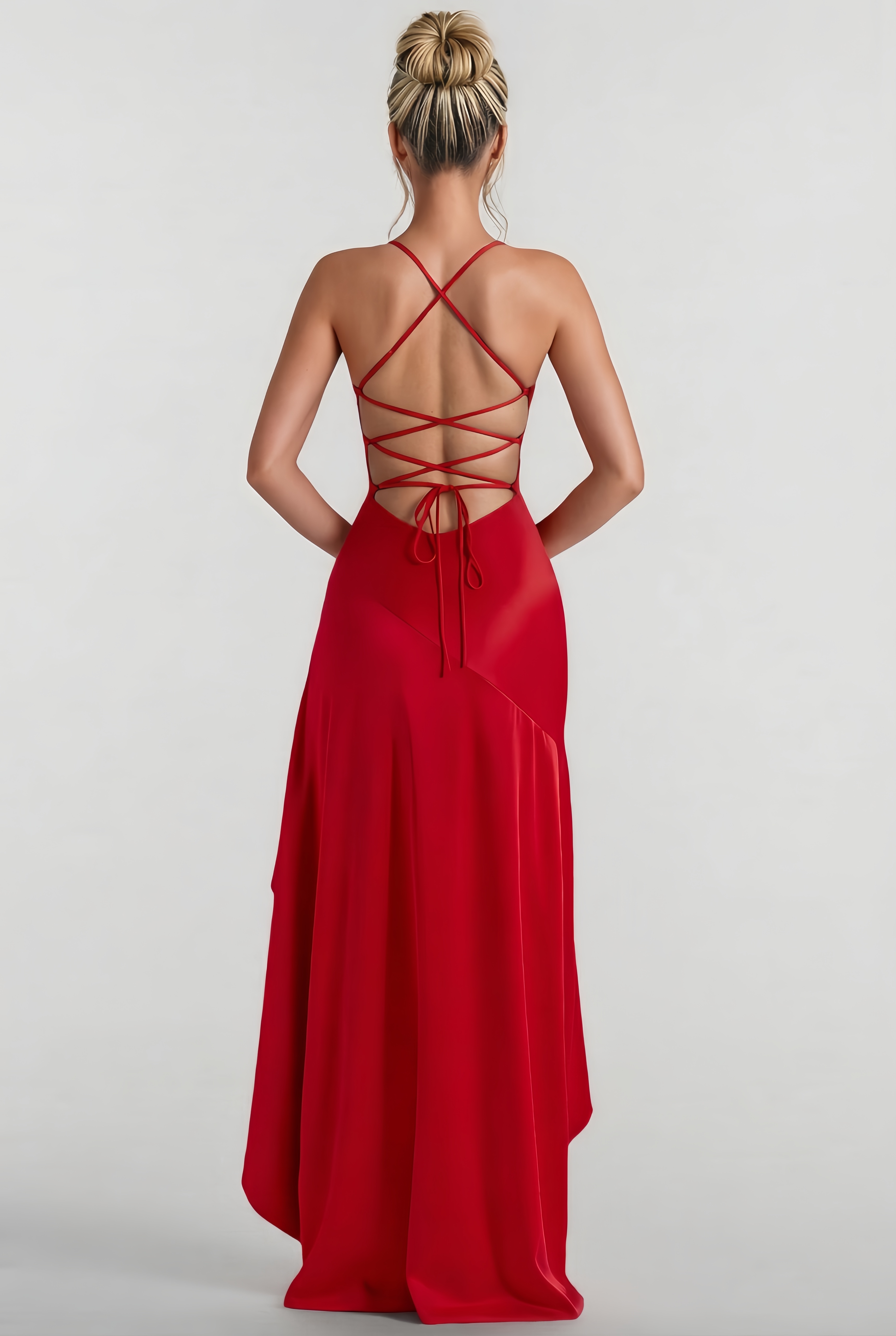 Dolores Sleeveless Ruffled Maxi Dress