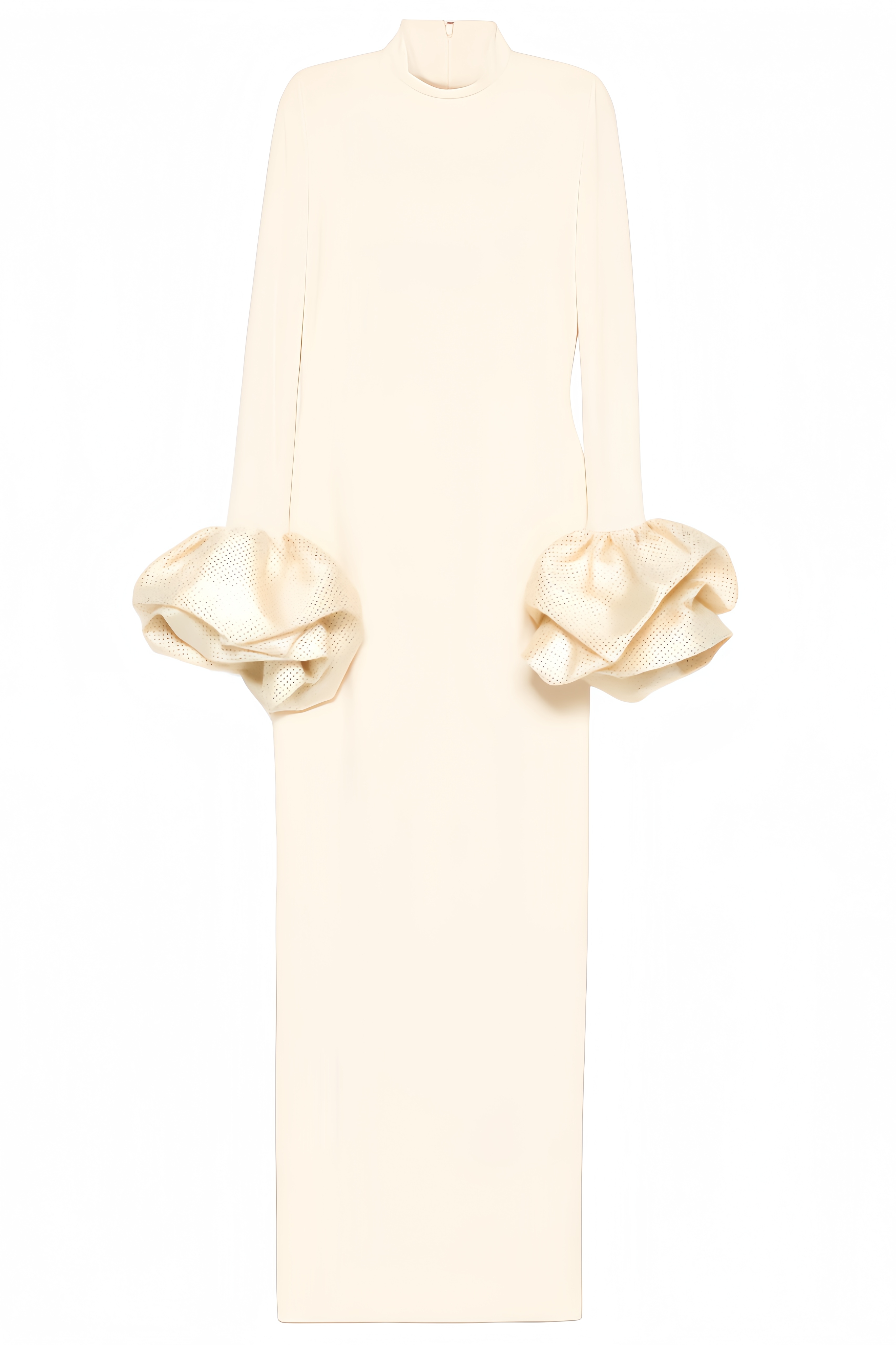 High-Neck Maxi Dress
