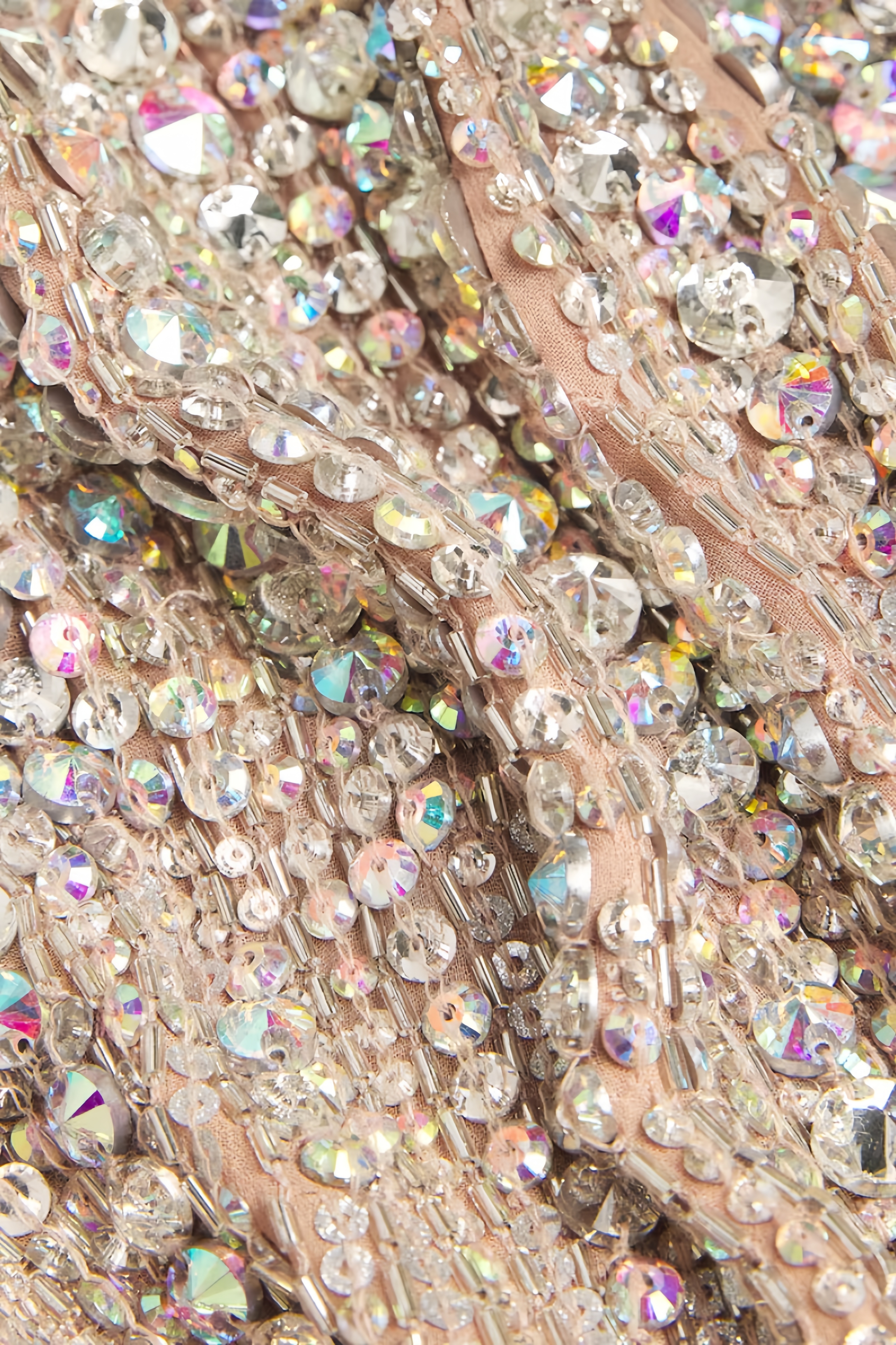 Morgane Crystal Crunch Paris Mini Dress