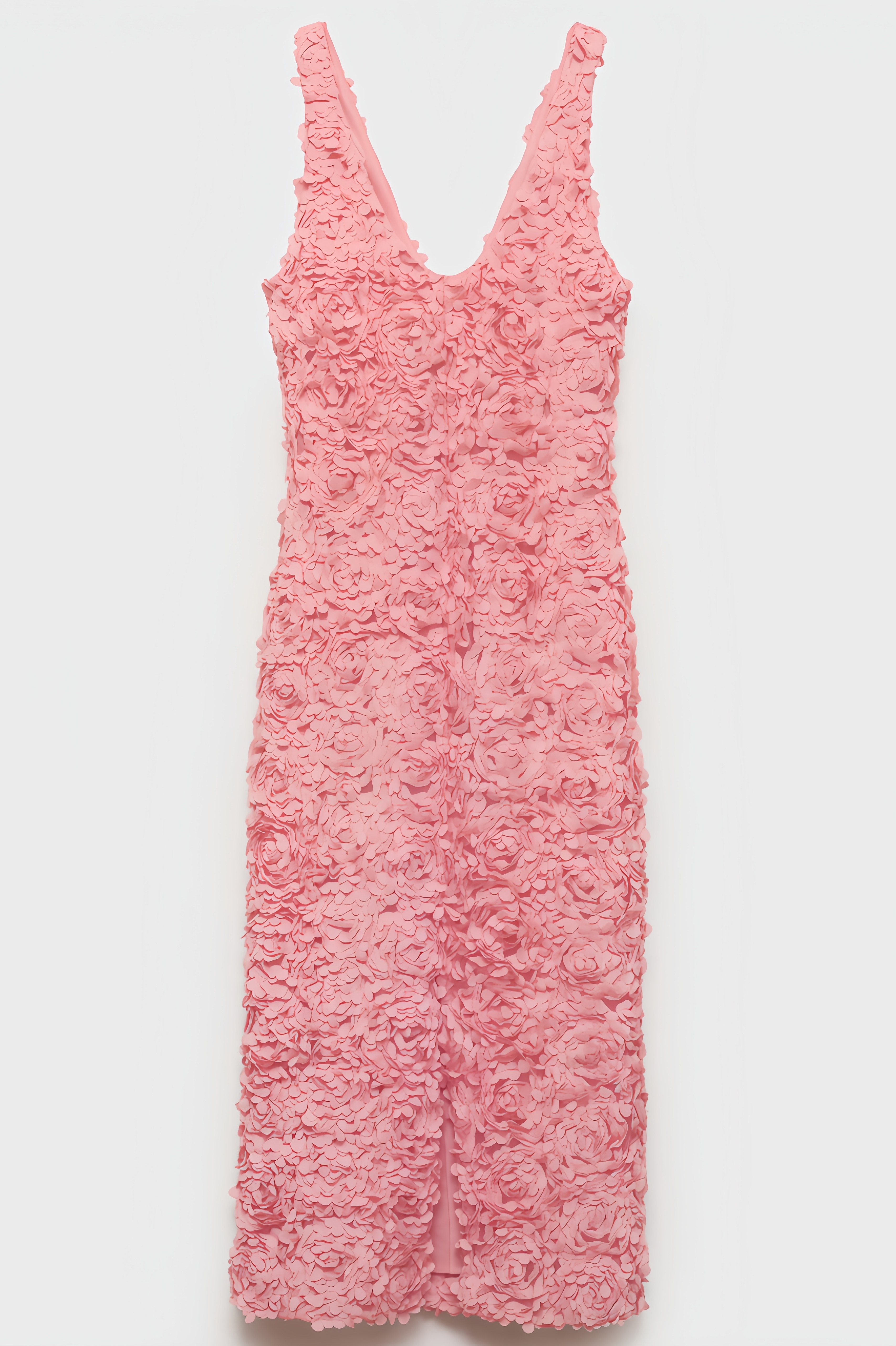 Aisnk Floral Lace Midi Dress