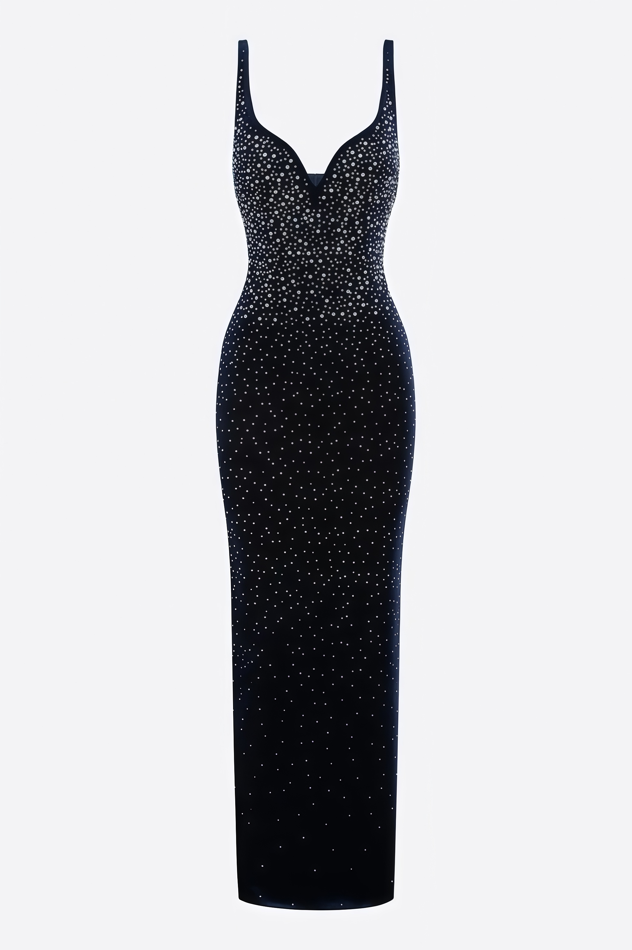 Fawke Rhinestone Sleeveless Maxi Dress