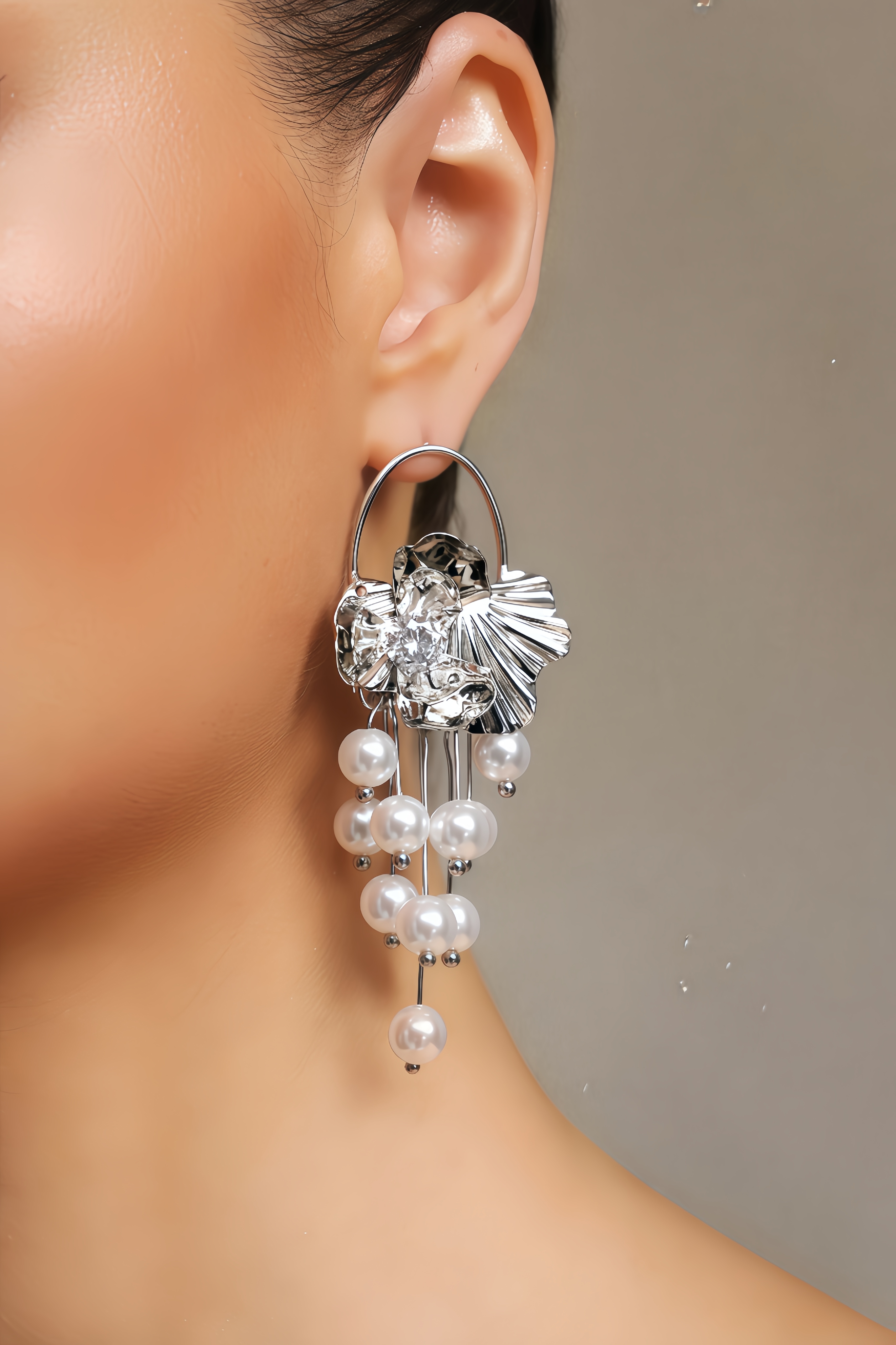 Eliza Geometry Square Diamond Earrings