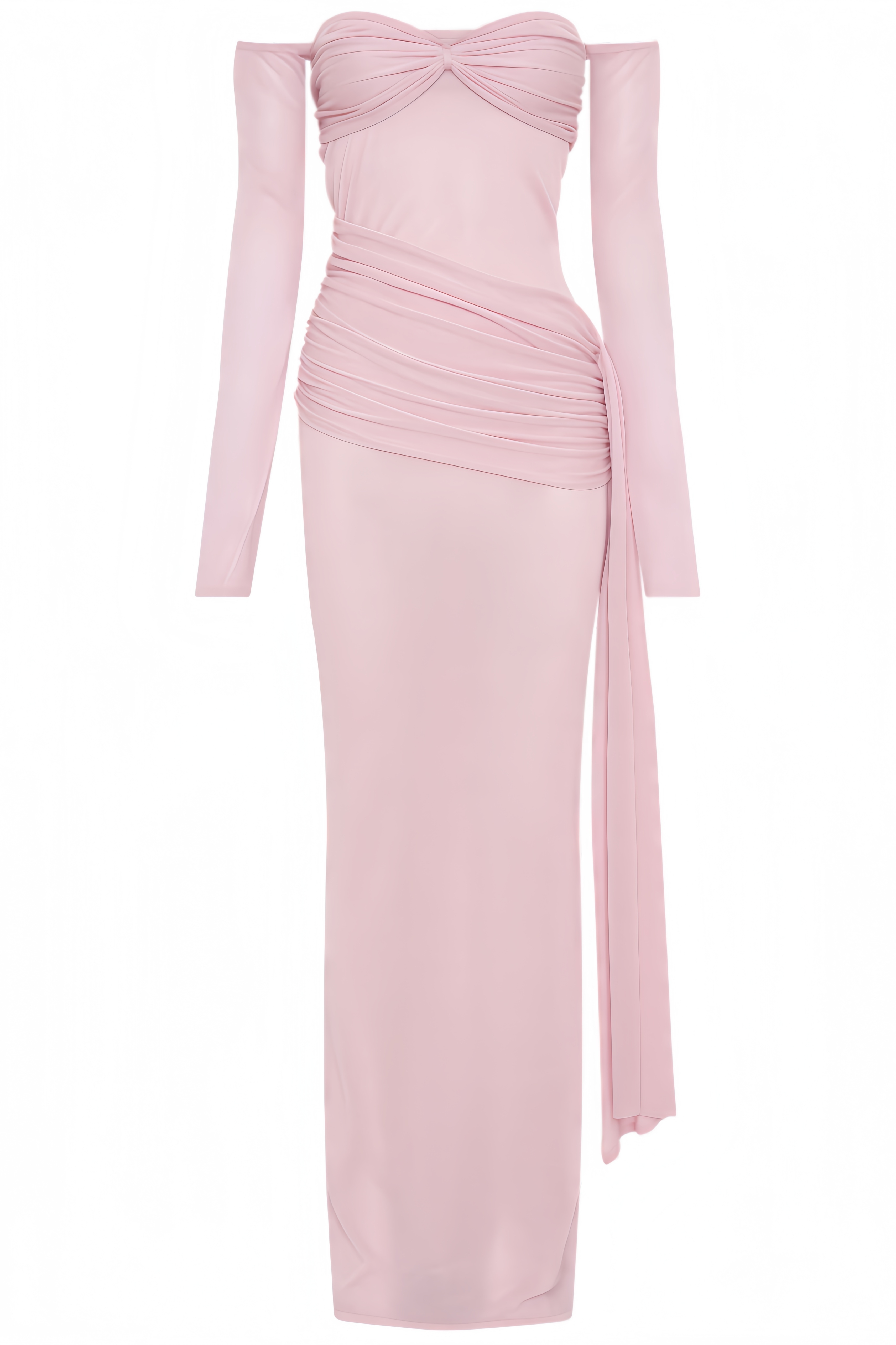 Adwert Metallic Knit Maxi Dress