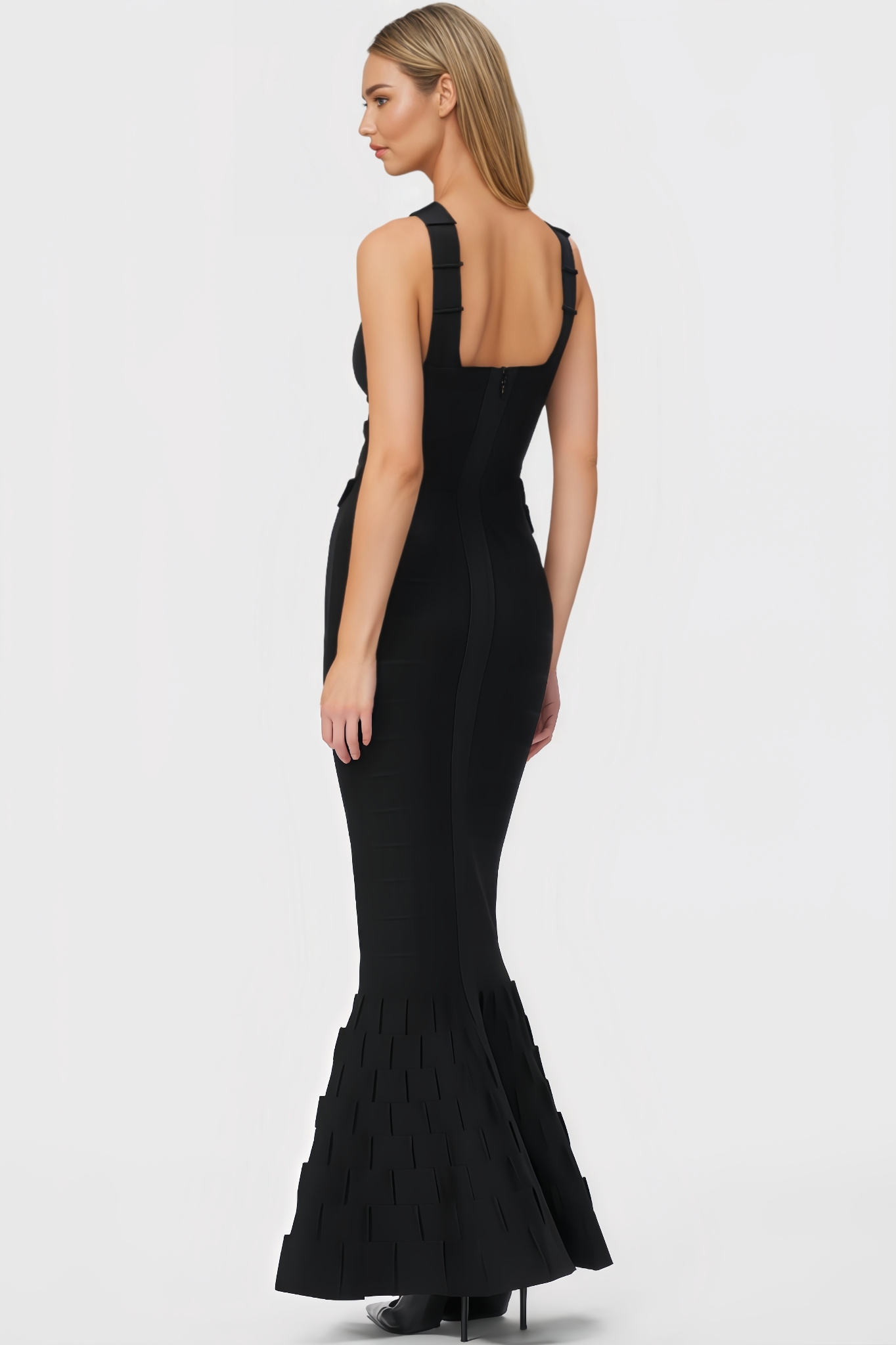 Yonce Sleeveless Bandage Maxi Dress