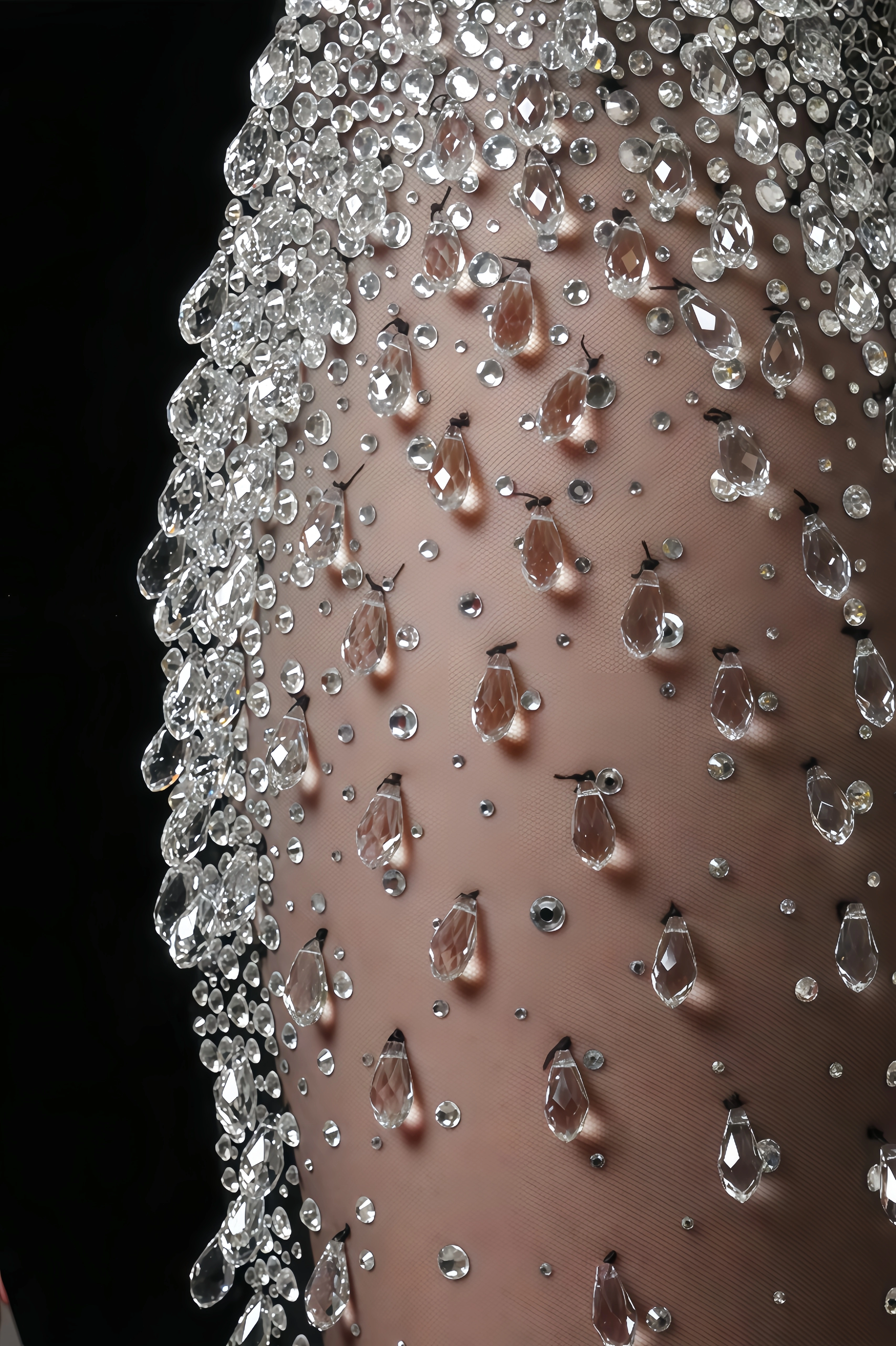 Ophelia Diamond-Embellished Maxi Dress