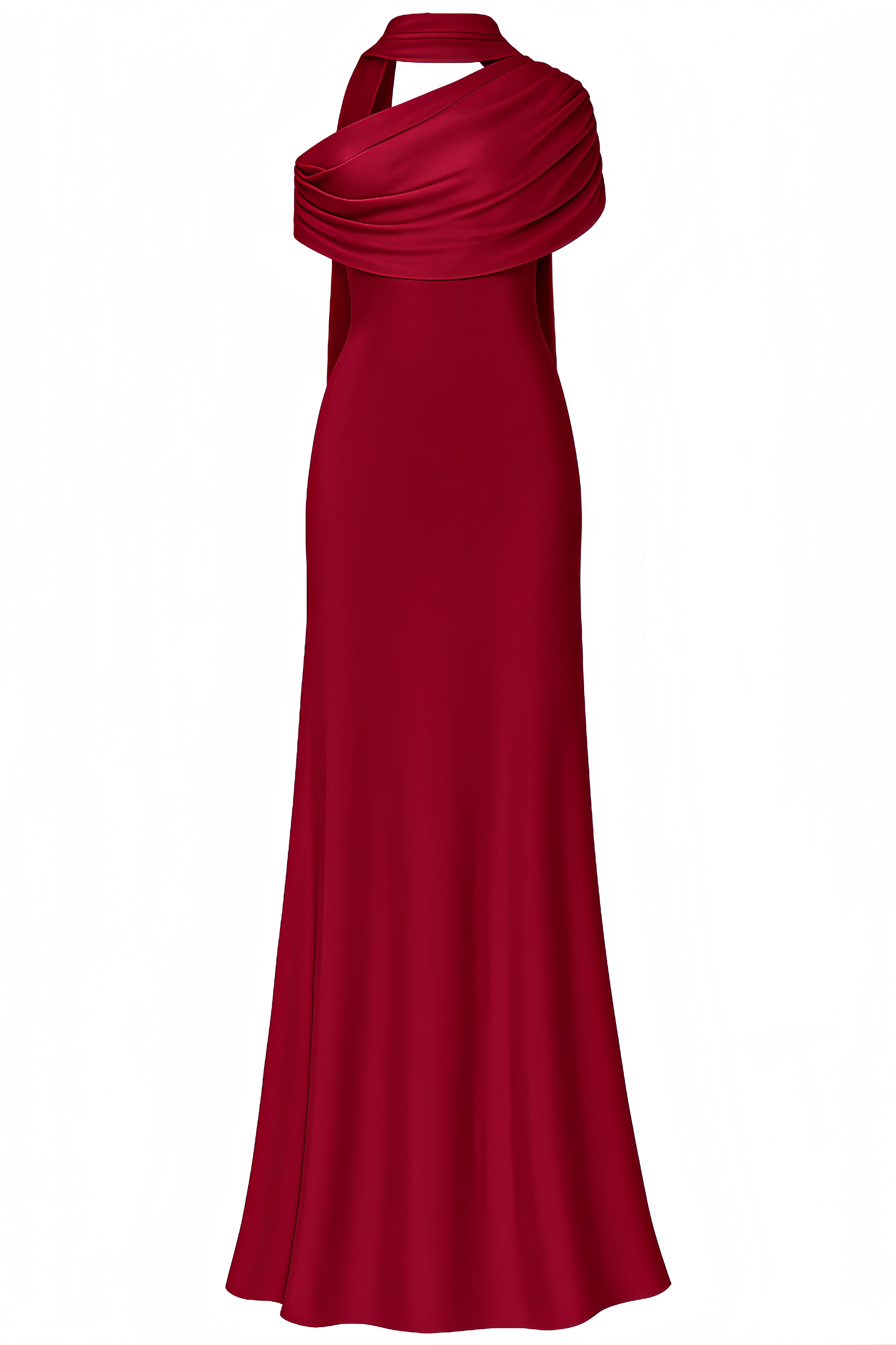 Josh Tailored Pleated Maxi Dress