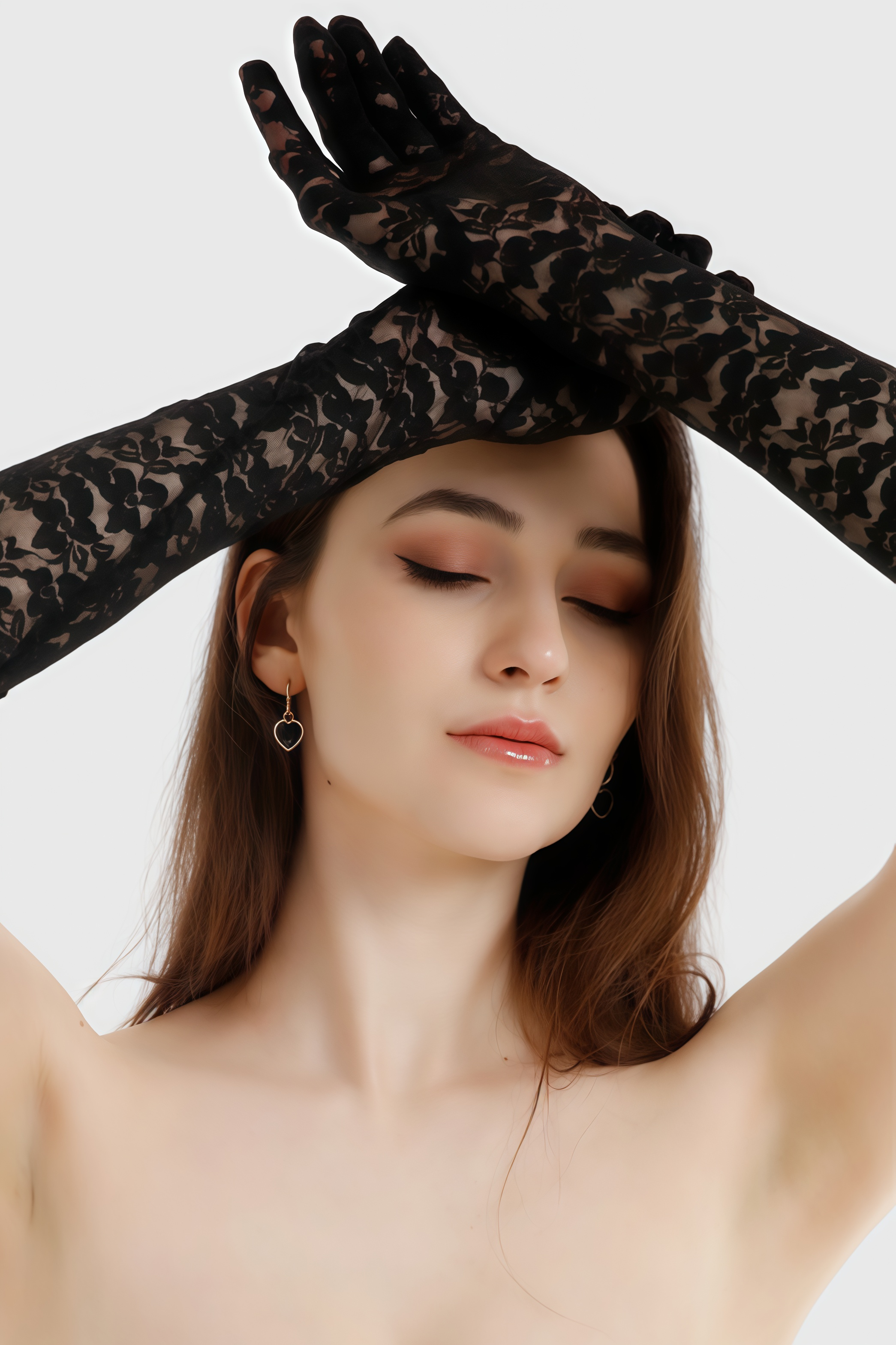 Varekz Lace Mesh Gloves