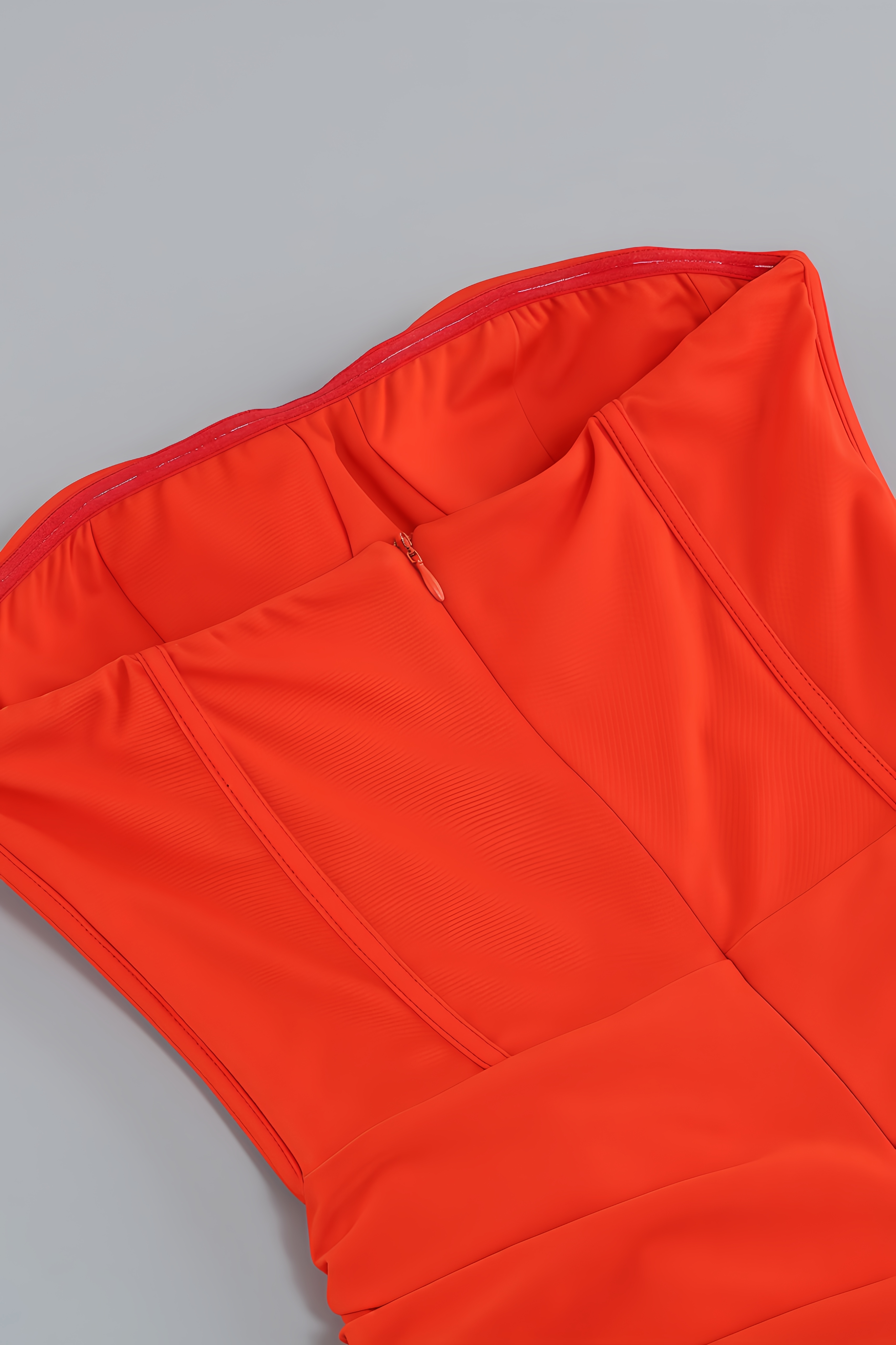 Kaidi Strapless Slit Maxi Dress