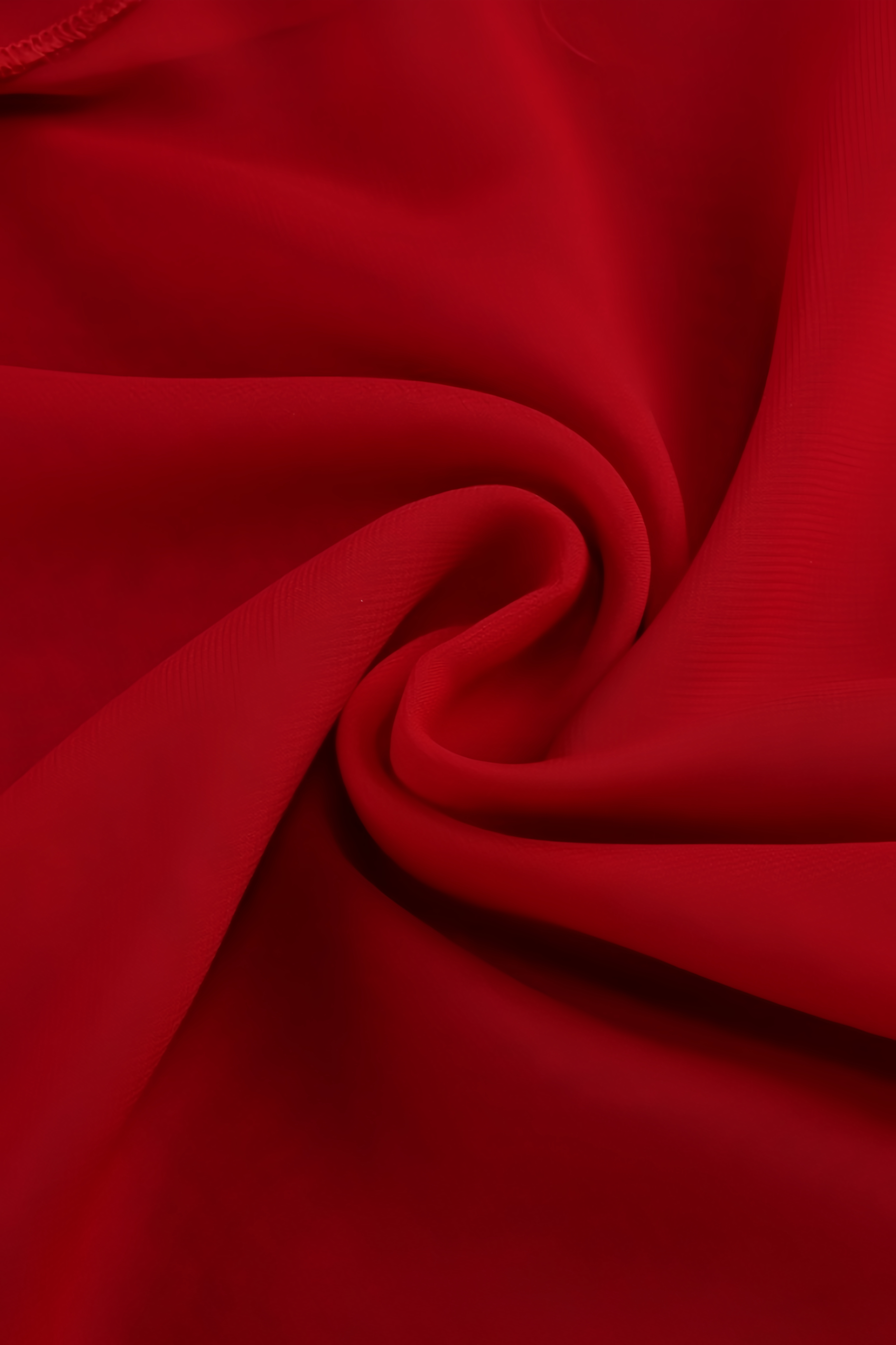 Roalk Red Ruffled 3D Flower Maxi Dress