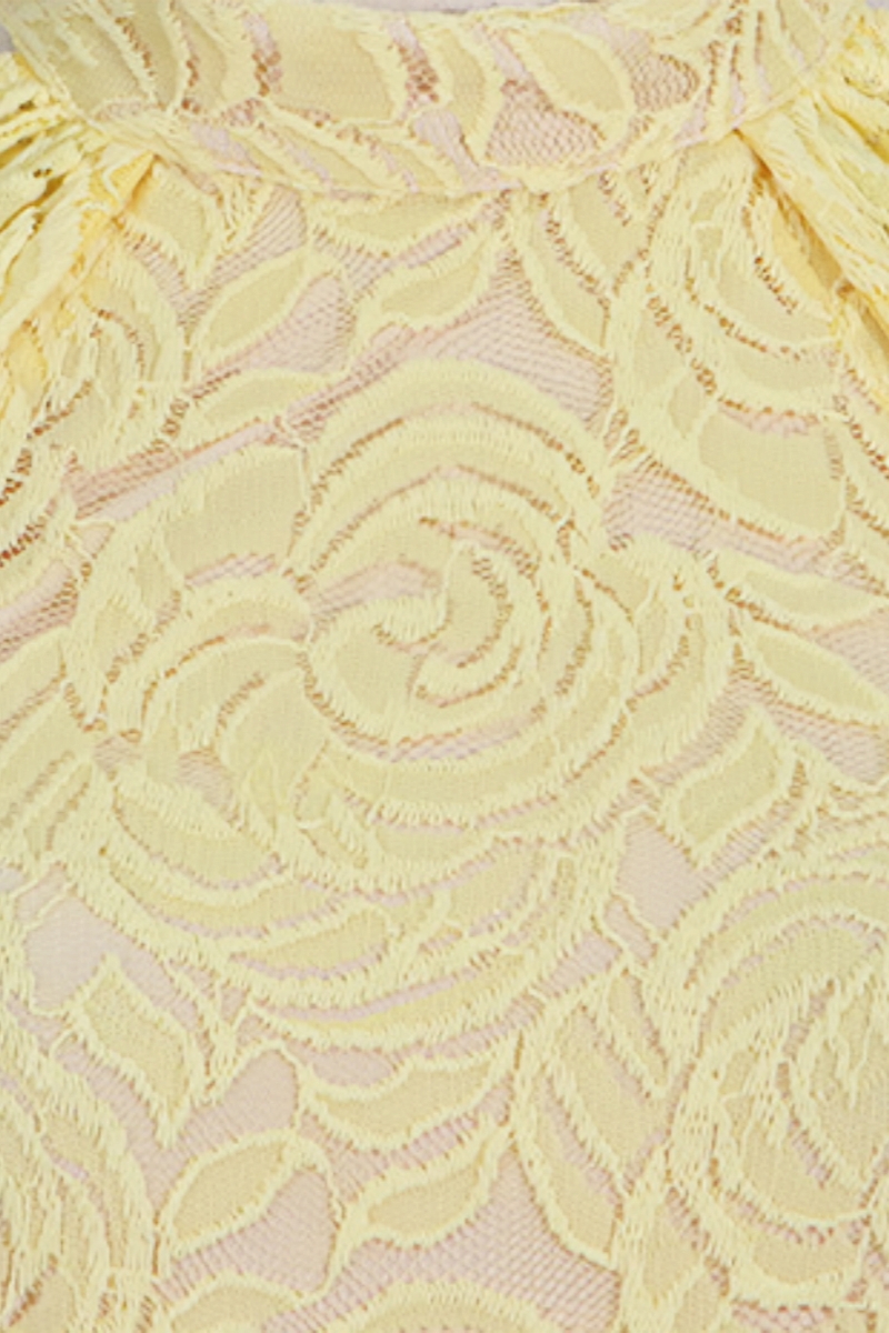 Ann Embroidered Shawl Midi Dress