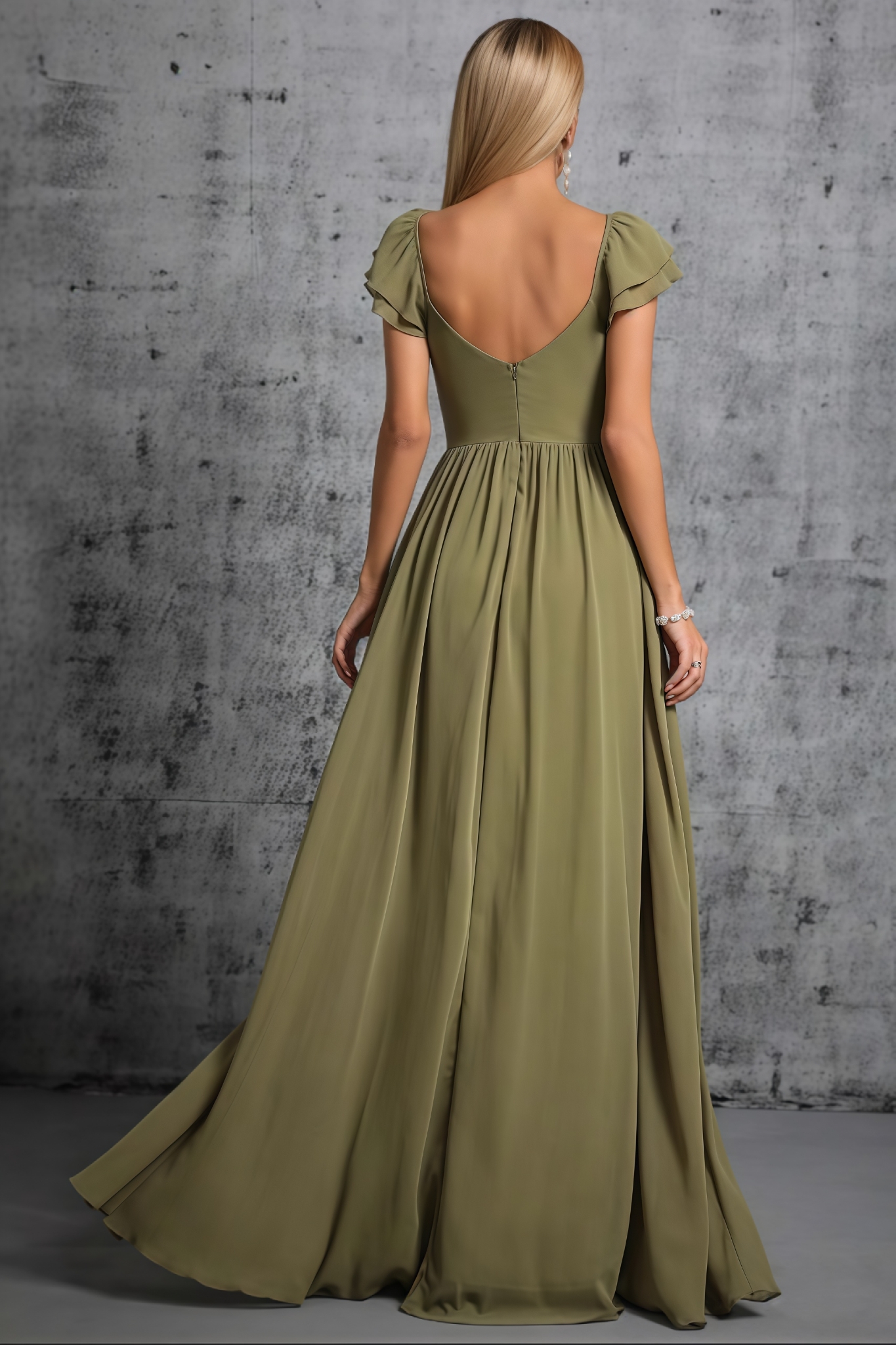 Eero Strappy High-Slit Maxi Dress