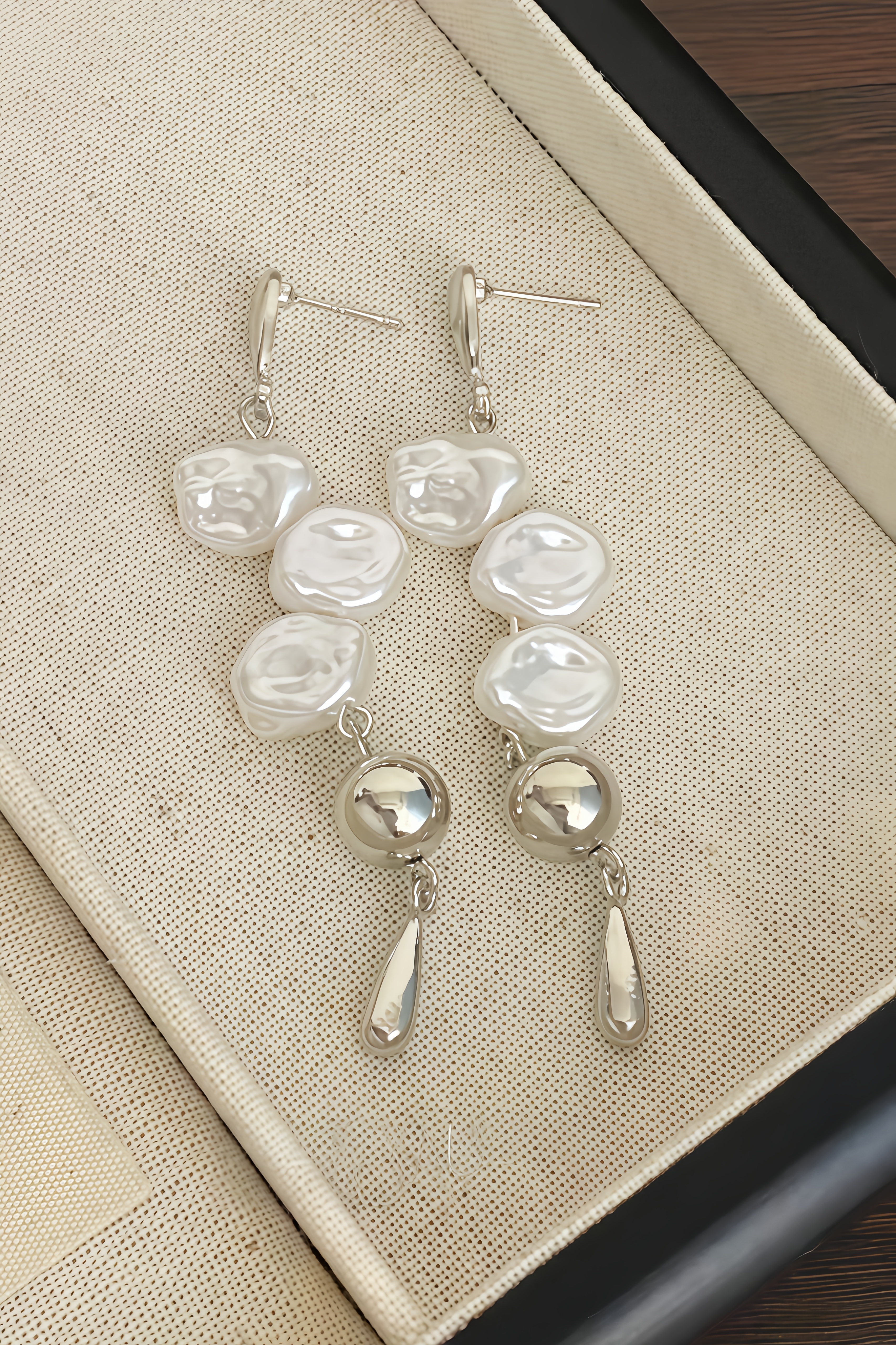 Astrid Irregular Droplet Earrings