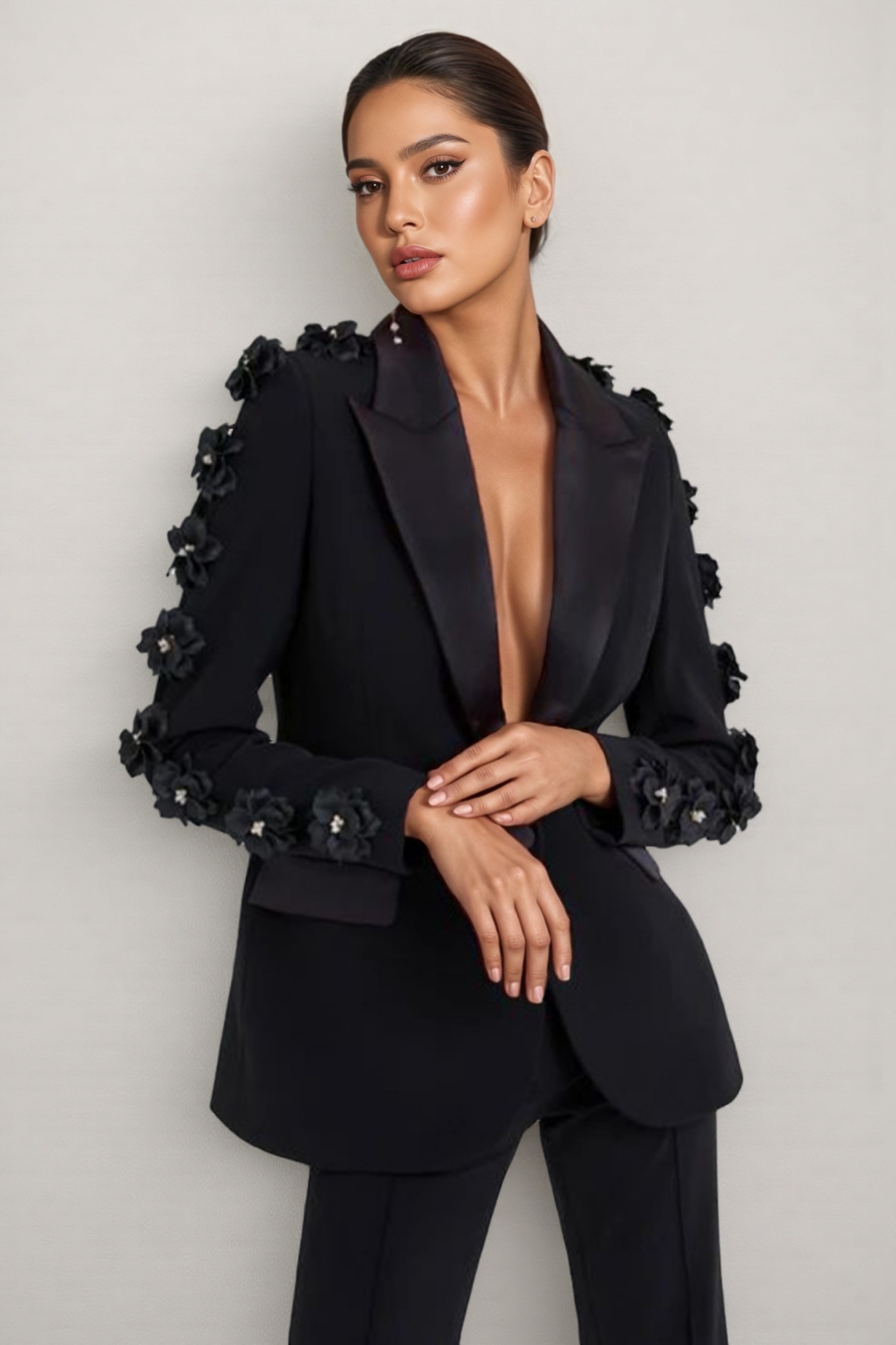 Lysandra Stereo Floral Two Pieces Sets