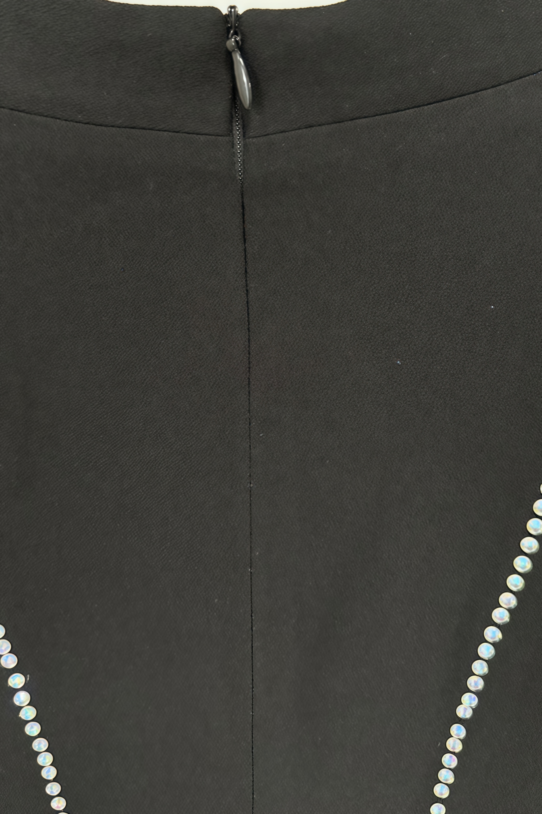 Tildat Black Rhinestone Maxi Dress