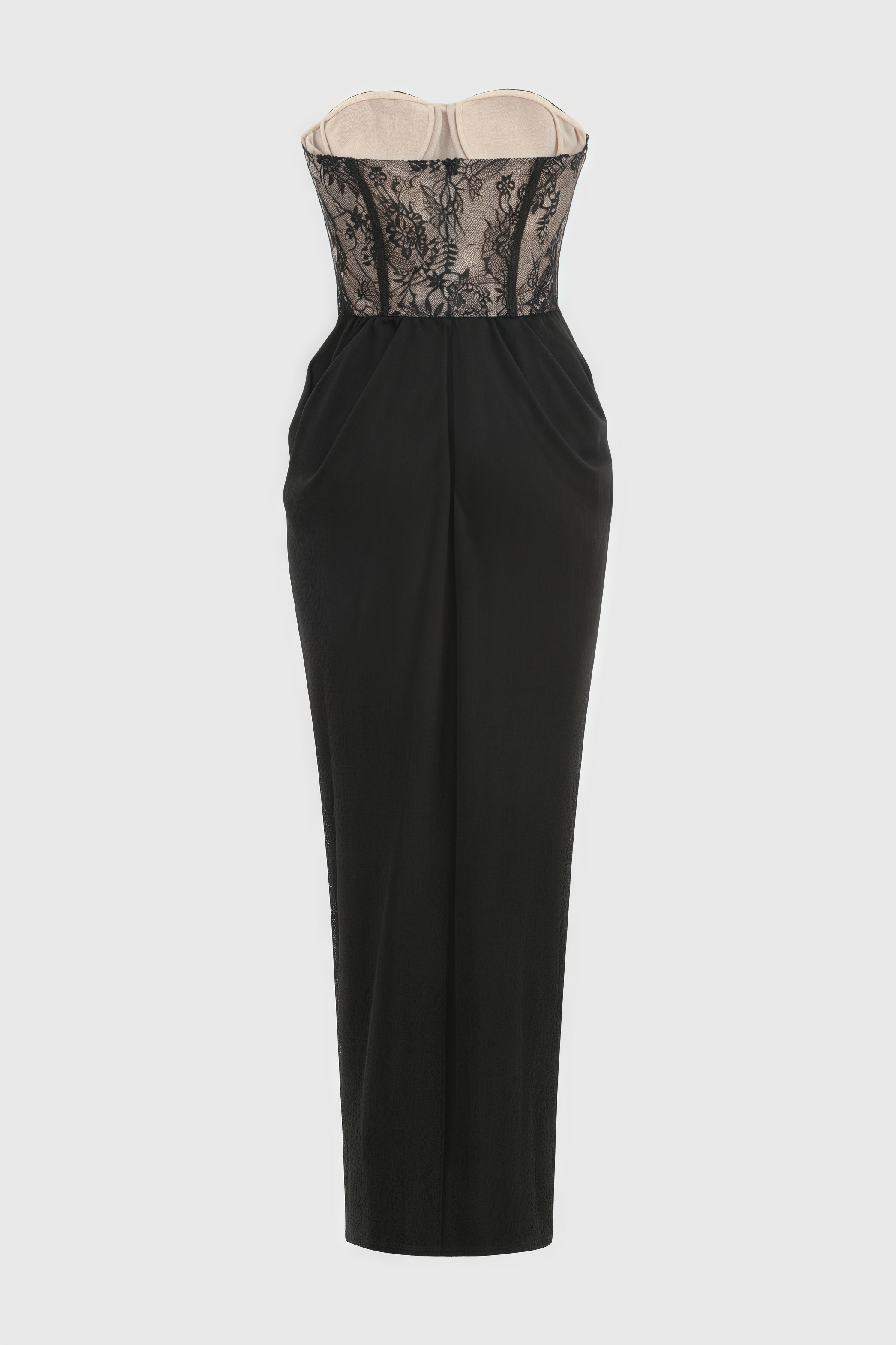 Judihe Lace Sheath Maxi Dress