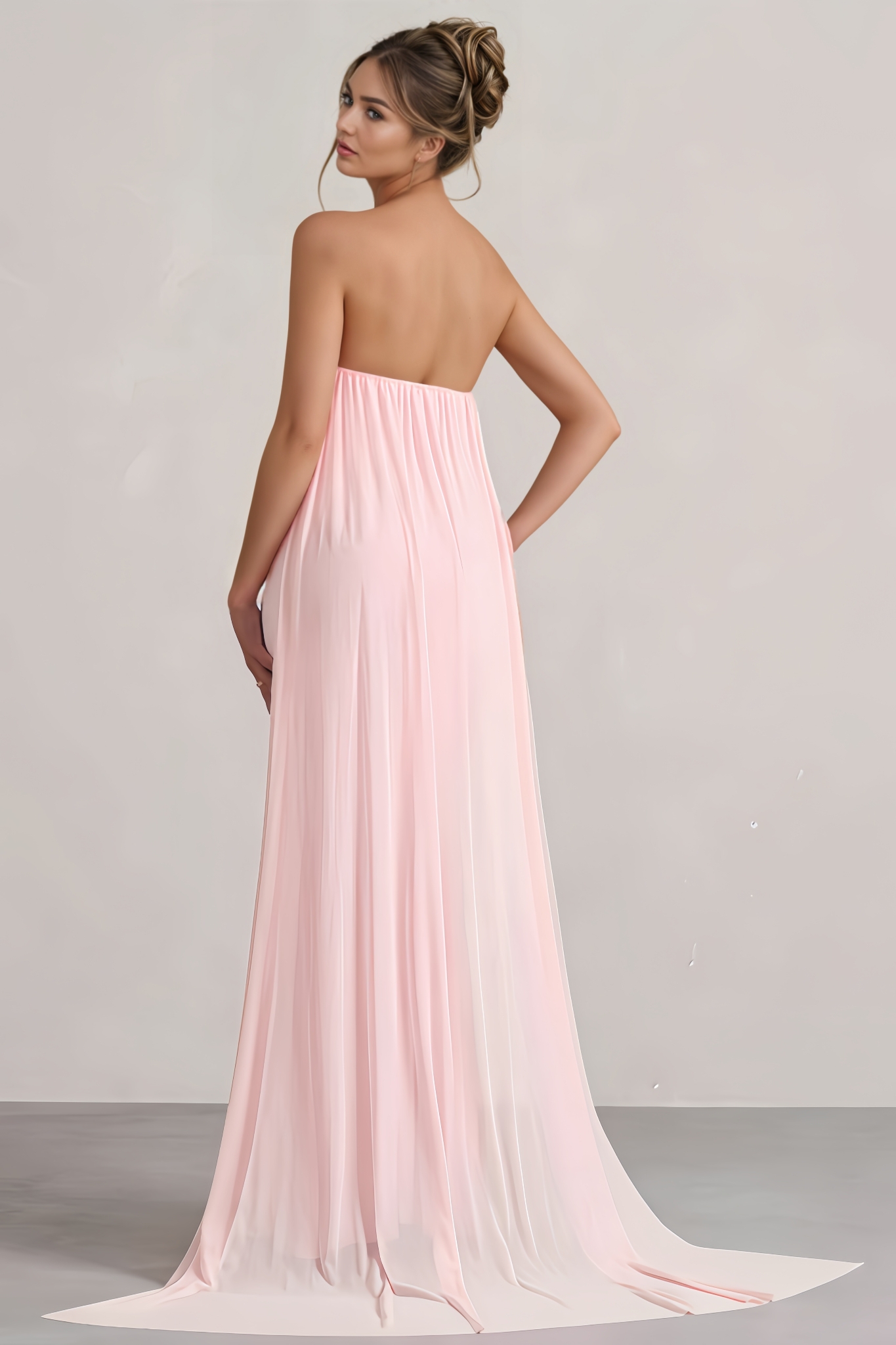 Liva Sleeveless Slit Maxi Dress