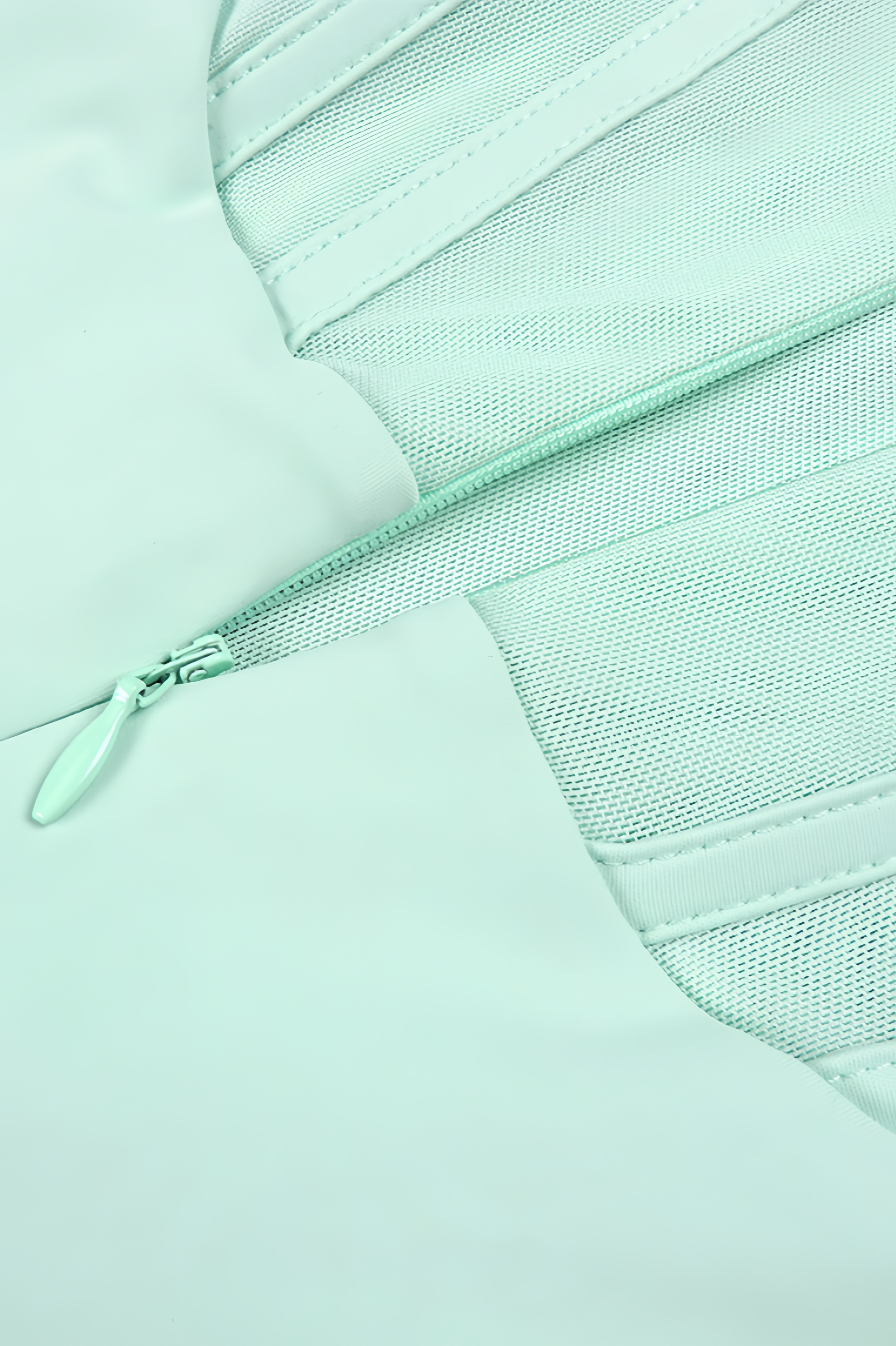 Gened Green Ribbon Sheer Chiffon Maxi Dress