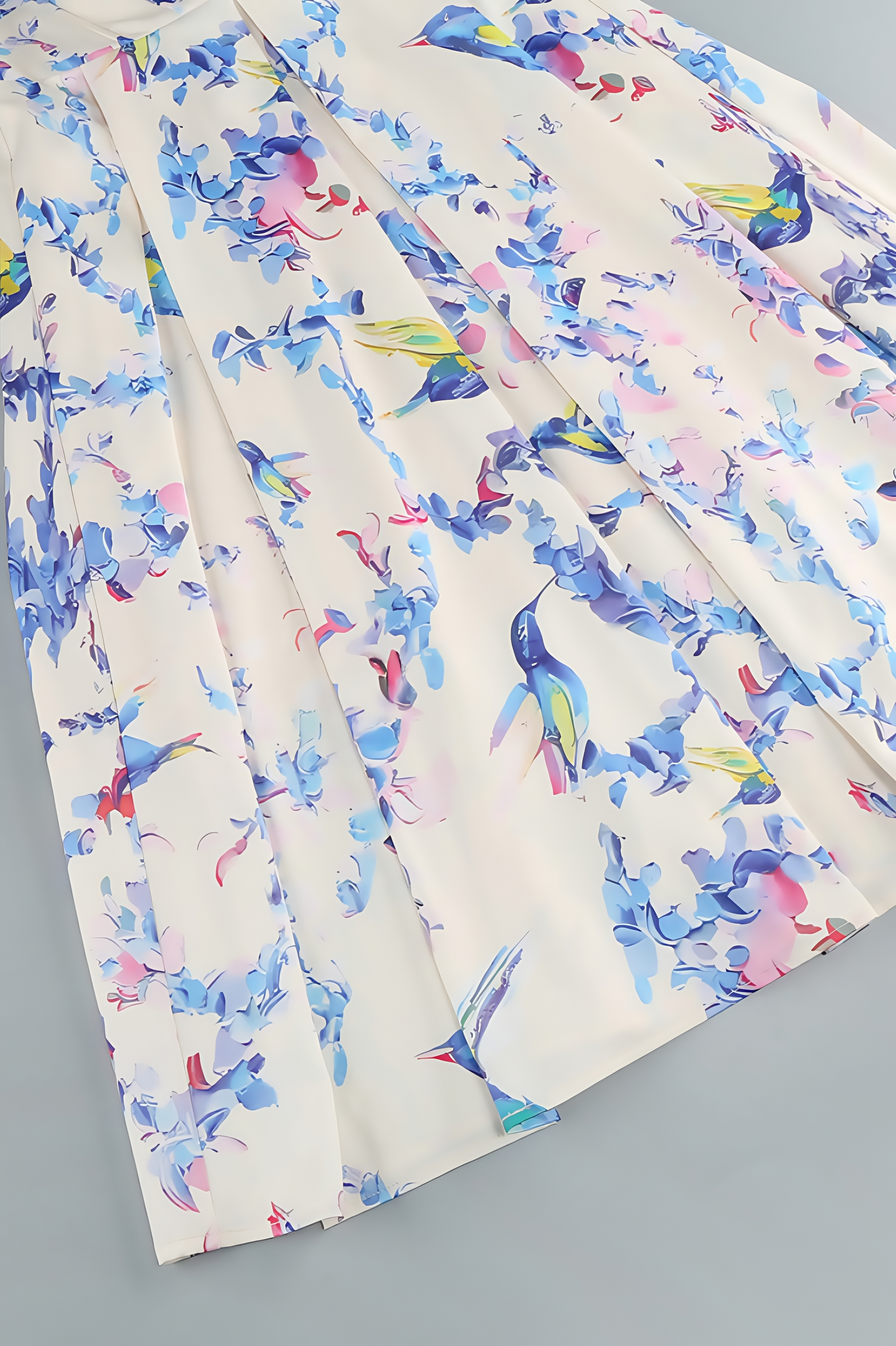 Stanl Floral Tie Midi Dress