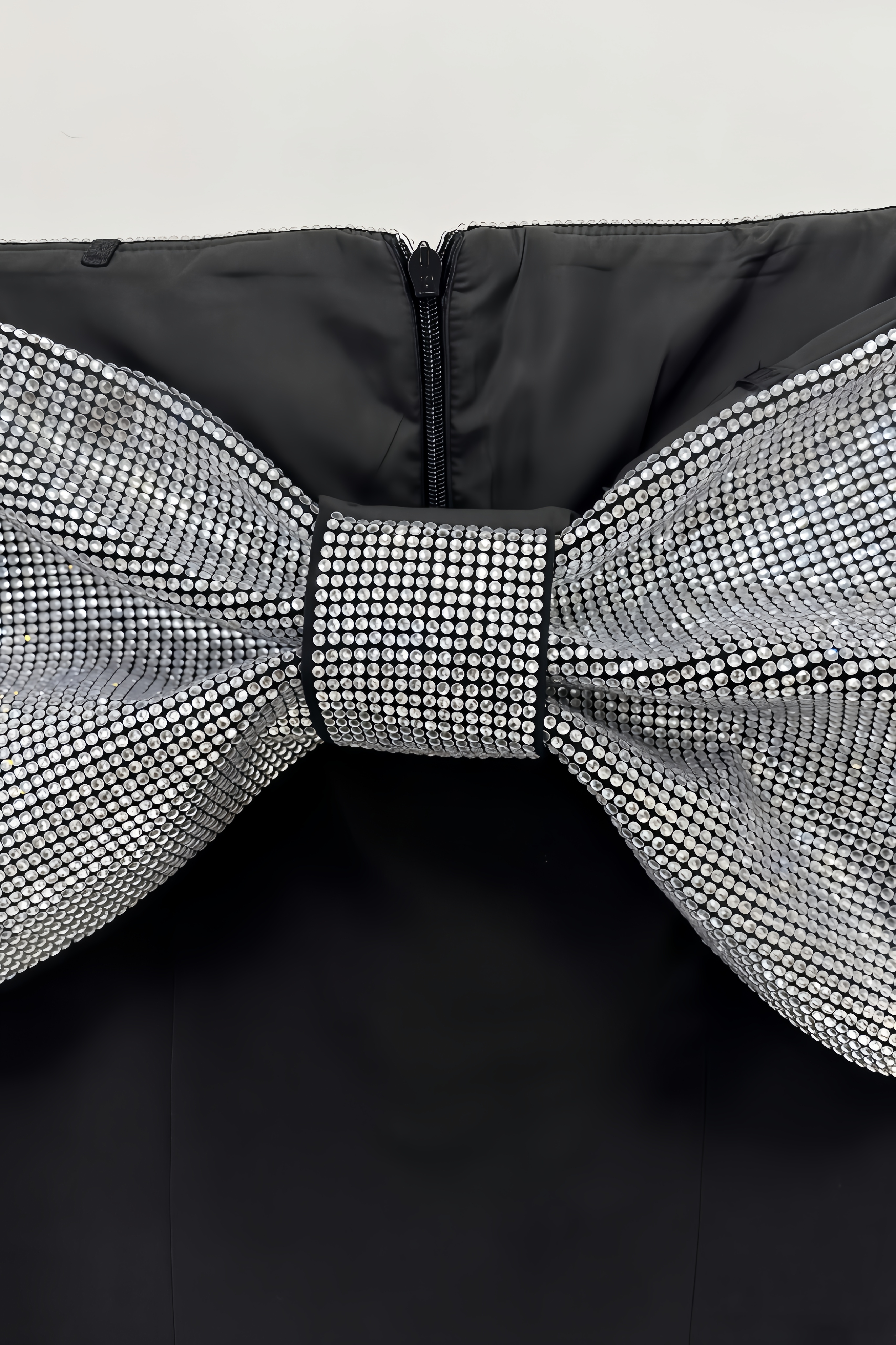 Hermosa Rhinestone Bow Maxi Dress