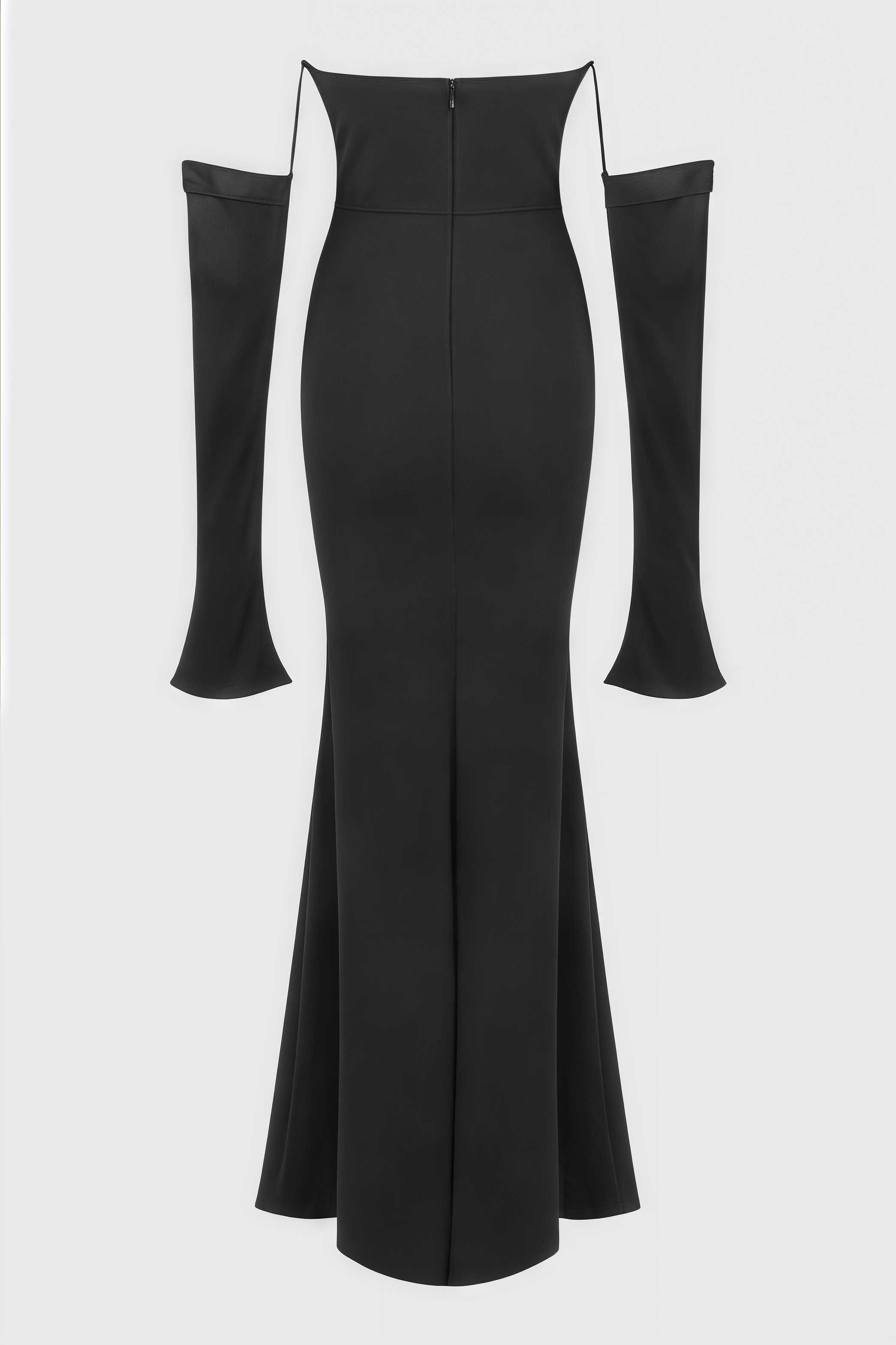 Justa One Shoulder Long Sleeve Maxi Dress