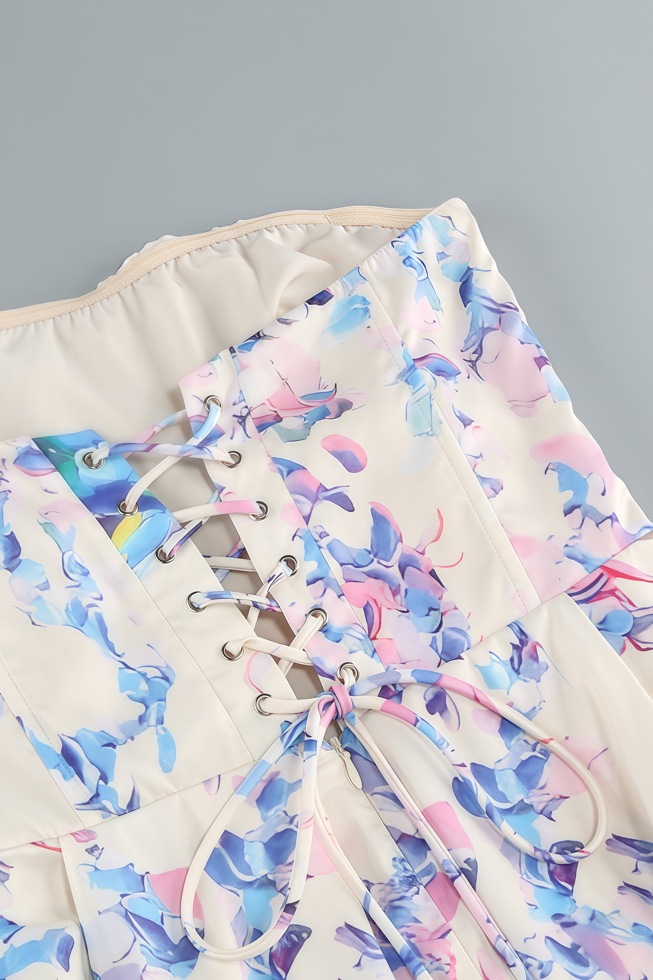 Stanl Floral Tie Midi Dress