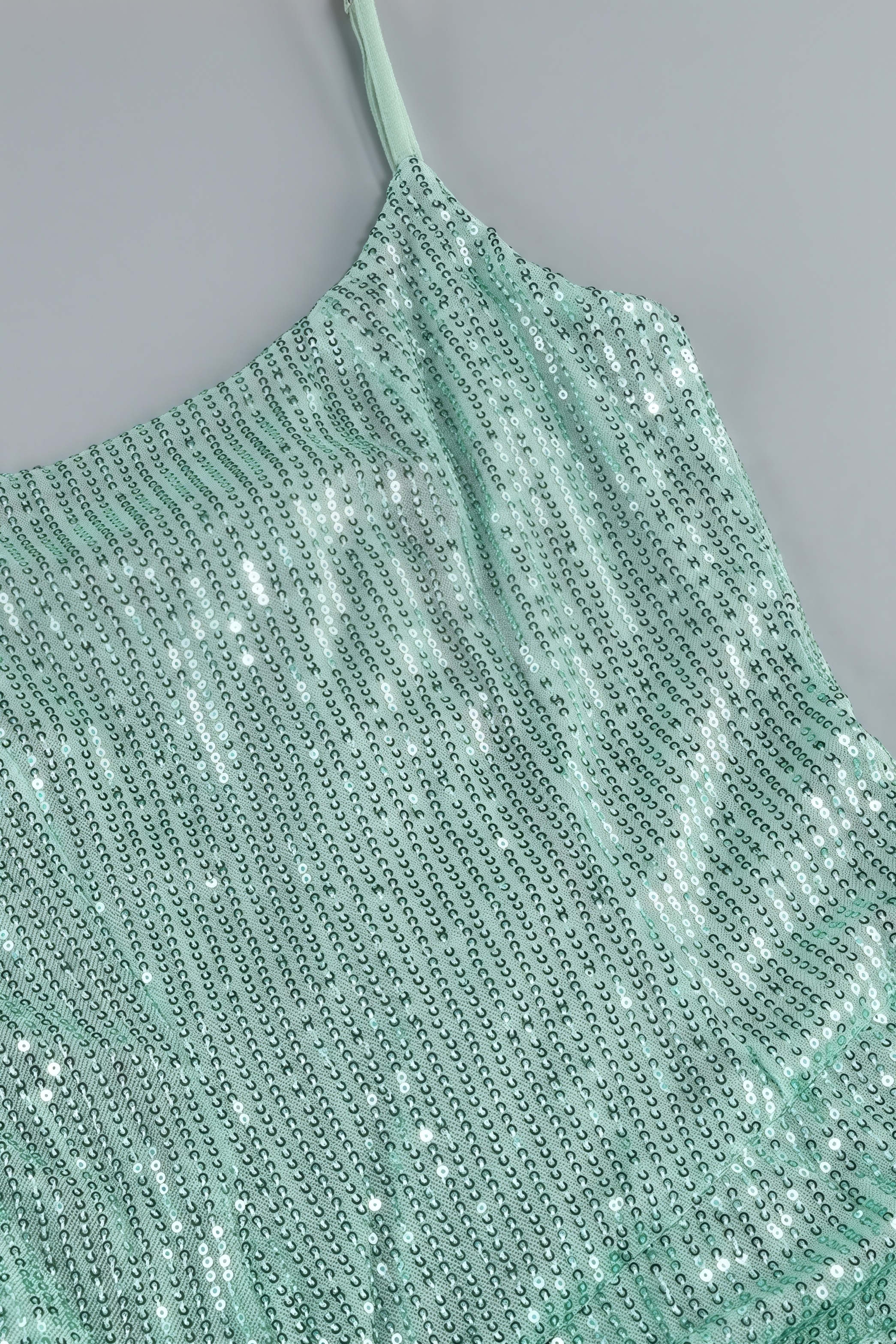 Jorah Halter Split Sequin Maxi Dress