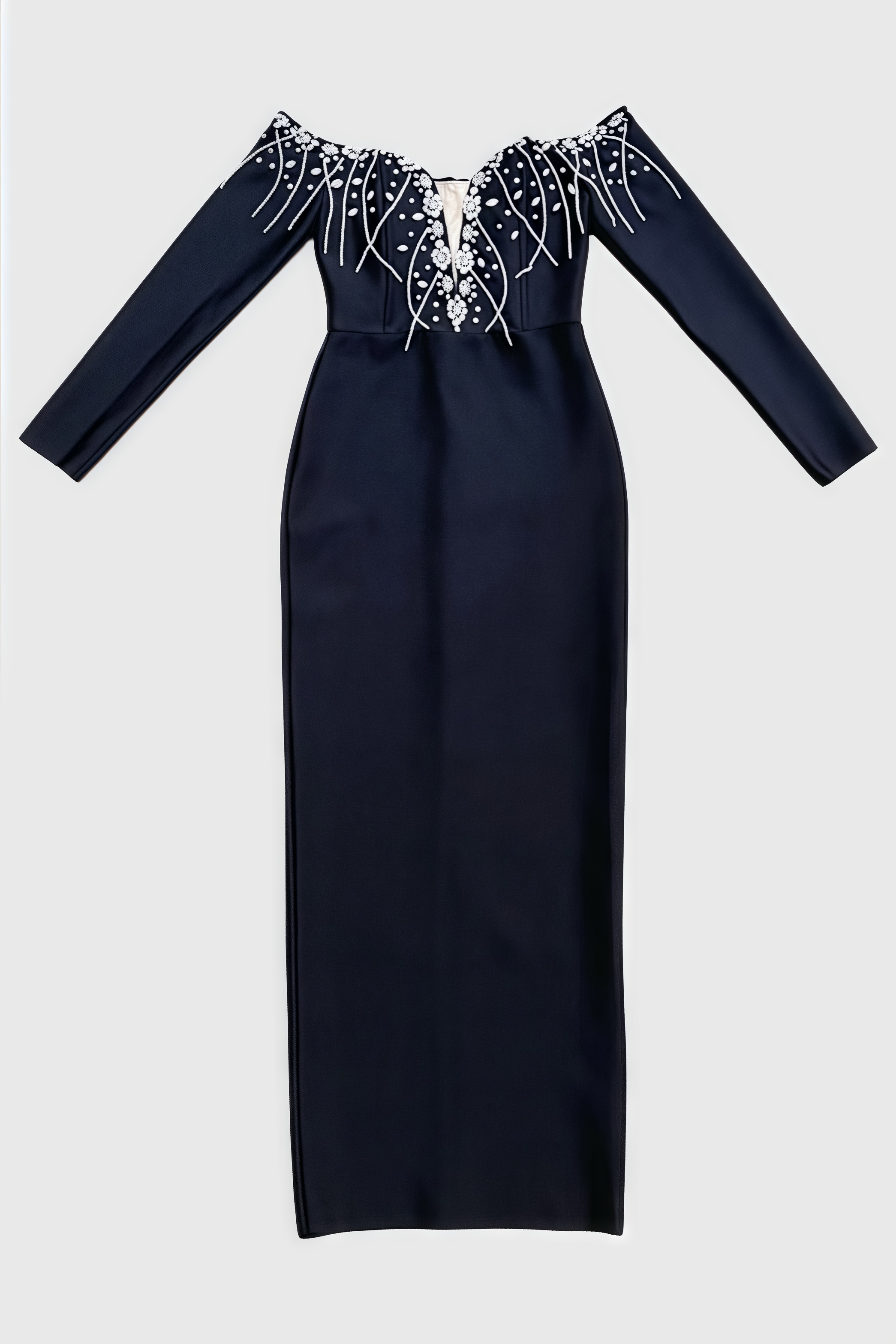 Darle One-Shoulder Bandage Maxi Dress